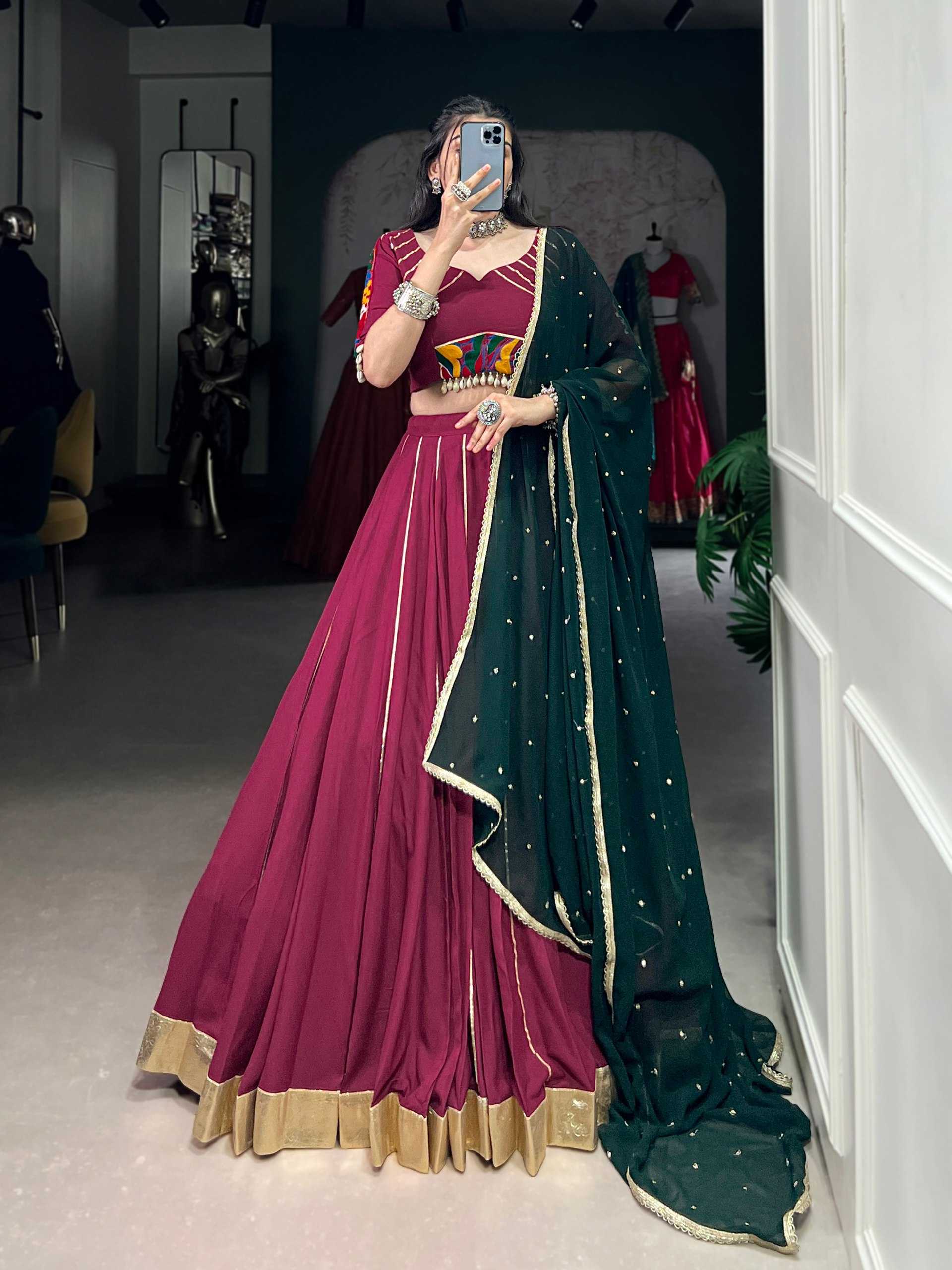 Ynf Cotton KESH134 1655 Festive Collections Wholesale Navratri Chaniya Choli Manufacturer