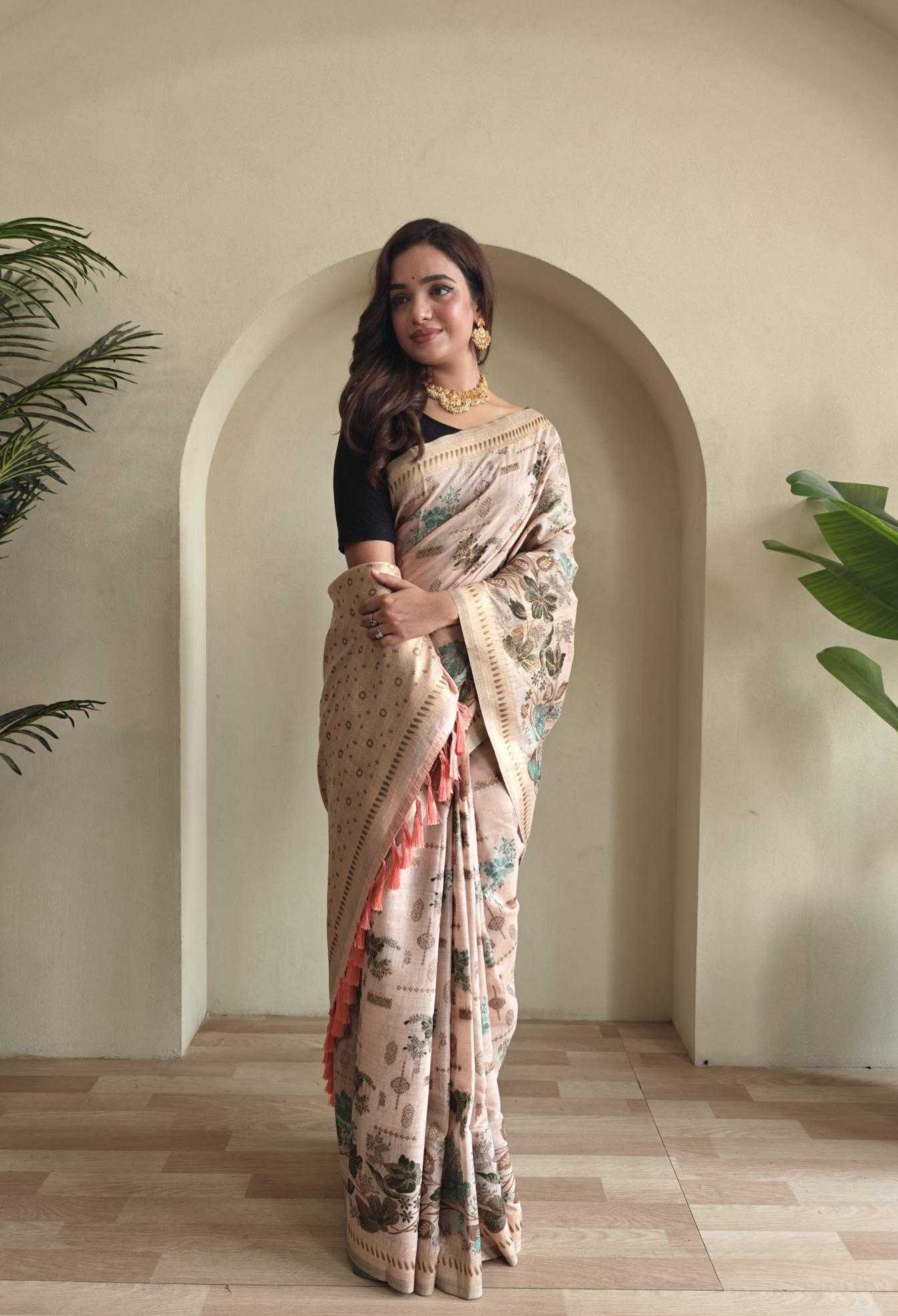 Ynf Cotton KESH249 Sarees Wholesale Designer Sarees Cotton Linen Sarees Traditional Sarees Manufacturer