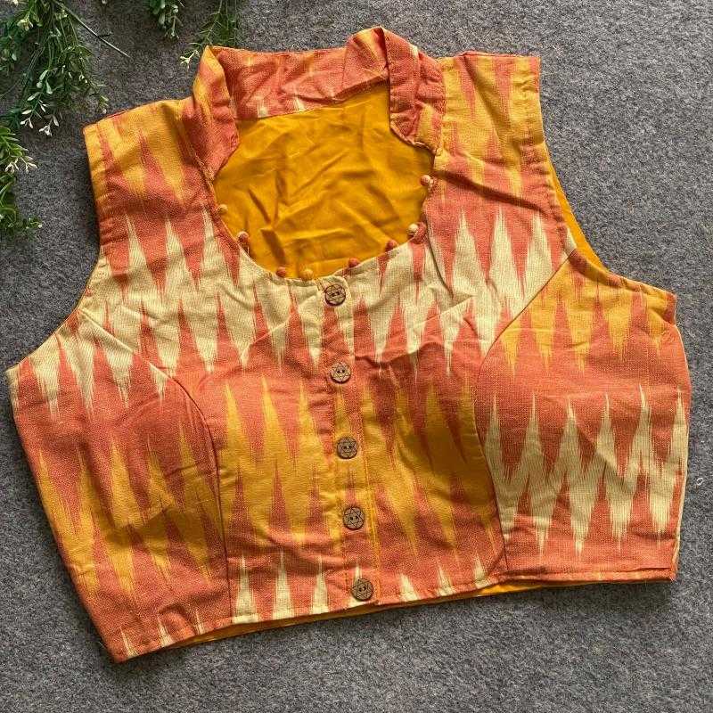 Ynf Cotton KESH426 Collar Readymade Blouses Wholesale Blouse Cotton Blouse Party Wear Blouse Manufacturer