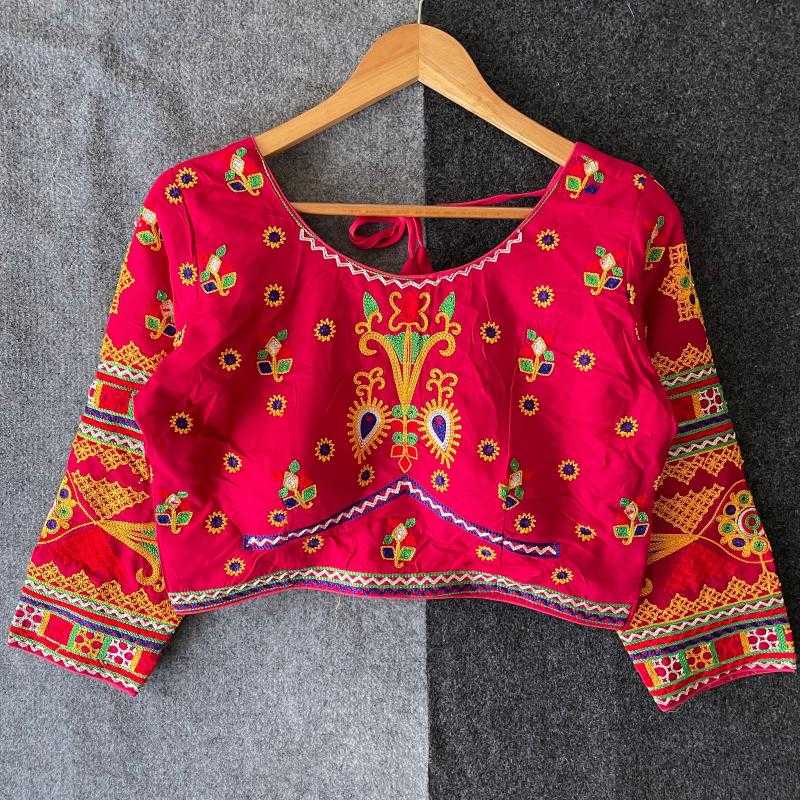 Ynf Cotton KESH426 Geeta-11 Readymade Blouses Wholesale Sequence Embroidery Blouse Designer Blouse Embroidered Blouses Manufacturer