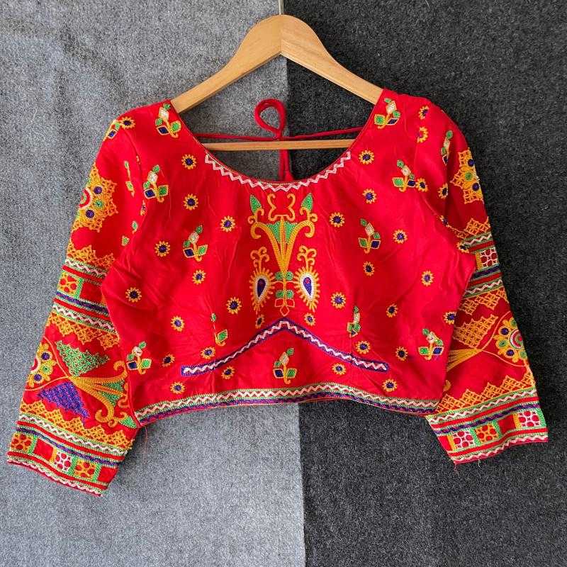 Ynf Cotton KESH426 Geeta-11 Readymade Blouses Wholesale Sequence Embroidery Blouse Designer Blouse Embroidered Blouses Manufacturer
