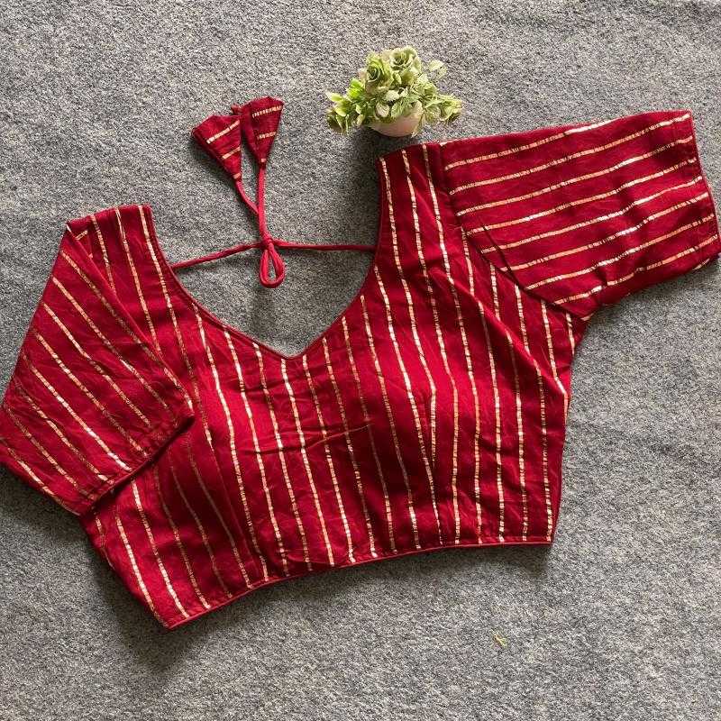 Ynf Cotton KESH426 PIYA-05 Readymade Blouses Wholesale Blouse Designer Blouse Cotton Blouse Manufacturer