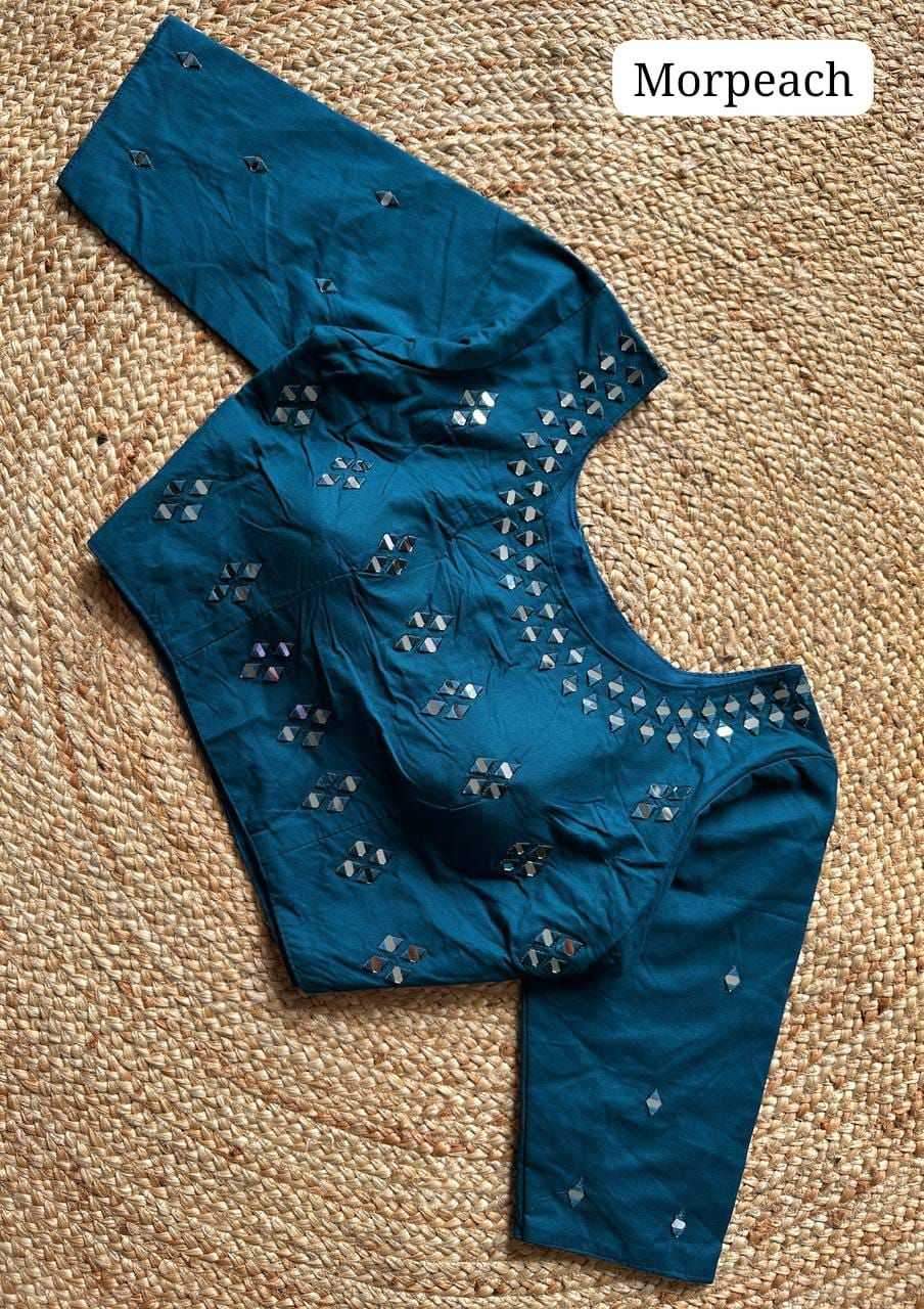 Ynf Cotton KESH426 Real Mirror 1 Readymade Blouses Wholesale Blouse Designer Blouse Cotton Blouse Manufacturer
