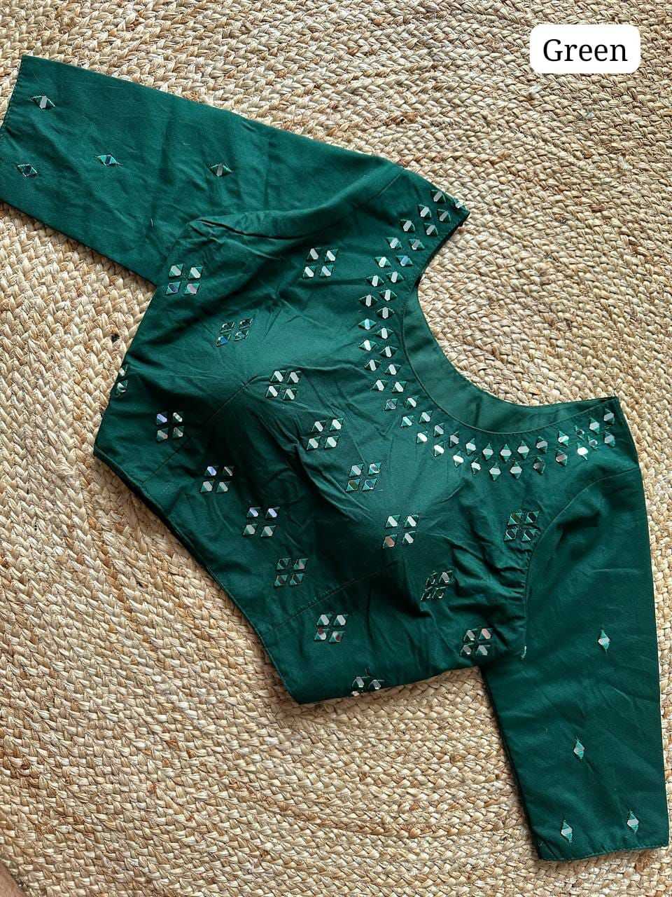 Ynf Cotton KESH426 Real Mirror 1 Readymade Blouses Wholesale Blouse Designer Blouse Cotton Blouse Manufacturer