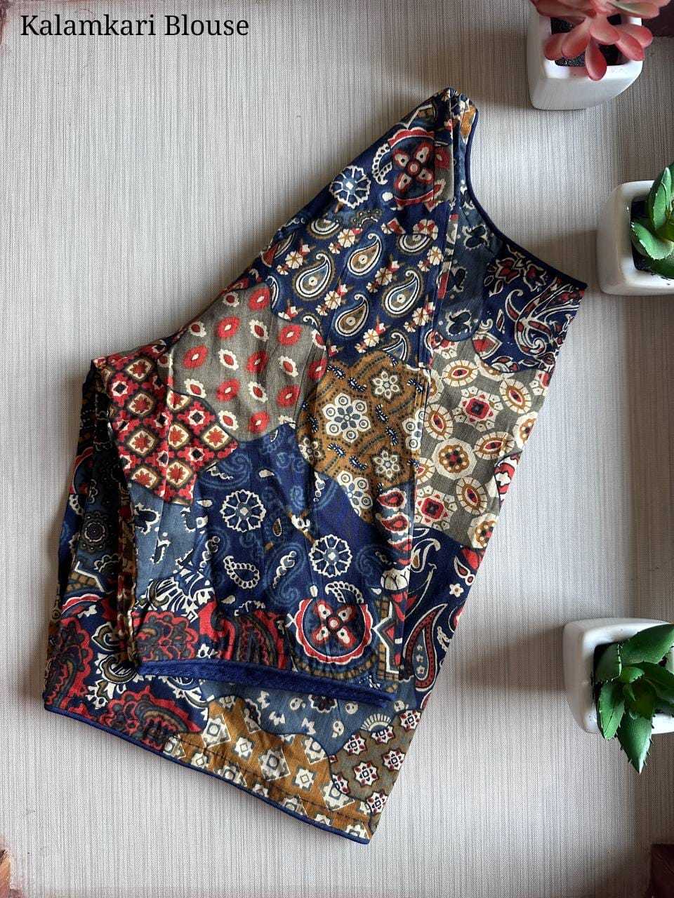 Ynf Cotton KESH437 BoatNeck Readymade Blouses Wholesale Designer Blouse Cotton Blouse Party Wear Blouse Manufacturer