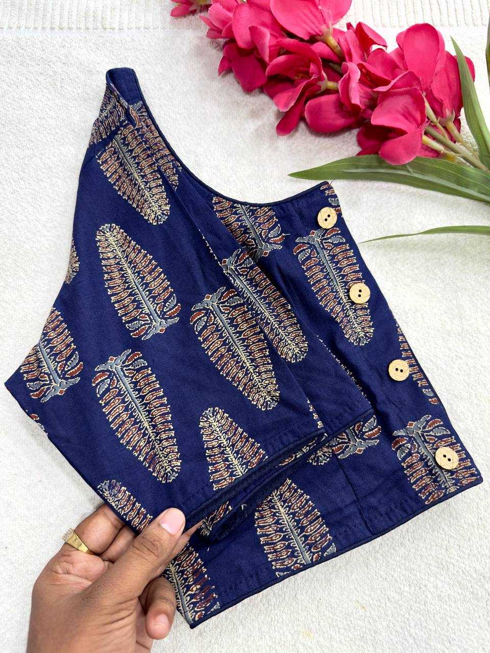 Ynf Cotton KESH437 South Readymade Blouses Wholesale Blouse Designer Blouse Cotton Blouse Manufacturer