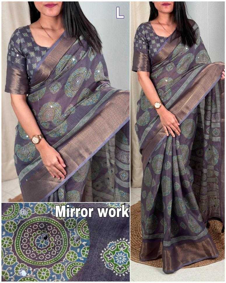 Ynf Cotton KESH500 chandni Silk Sarees Wholesale Printed Silk Saree Cotton Silk Sarees Zari Border Silk Sarees Manufacturer