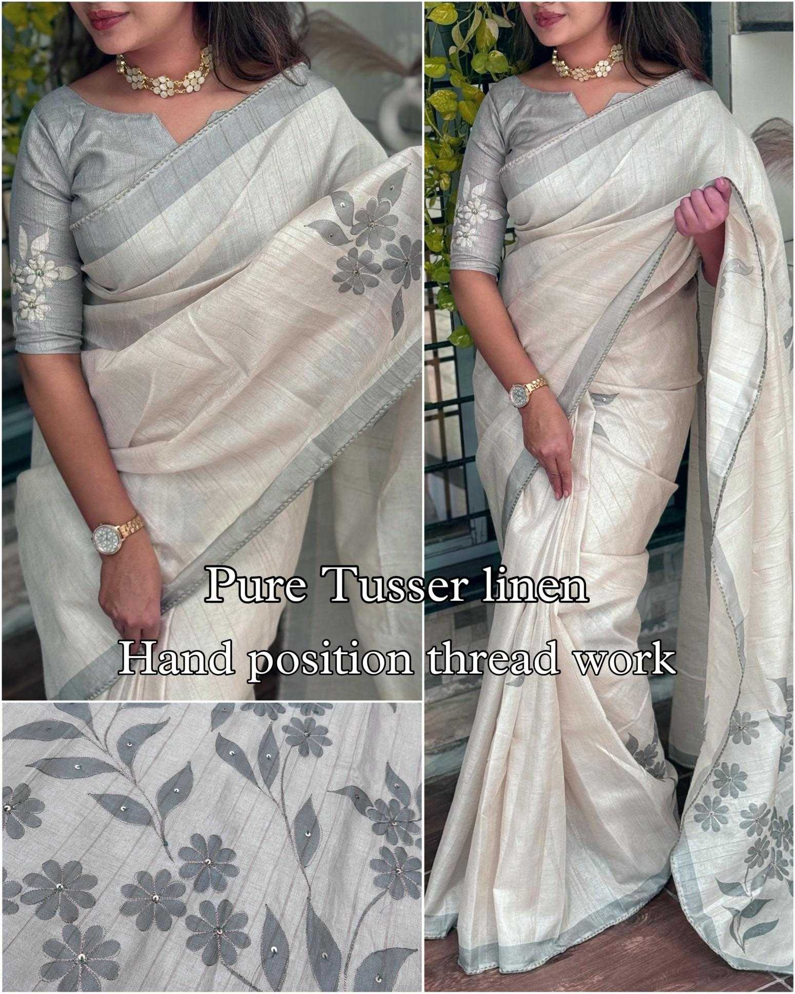 Ynf Cotton KESH500 Sandhya Sarees Wholesale Designer Sarees Cotton Linen Sarees Traditional Sarees Manufacturer