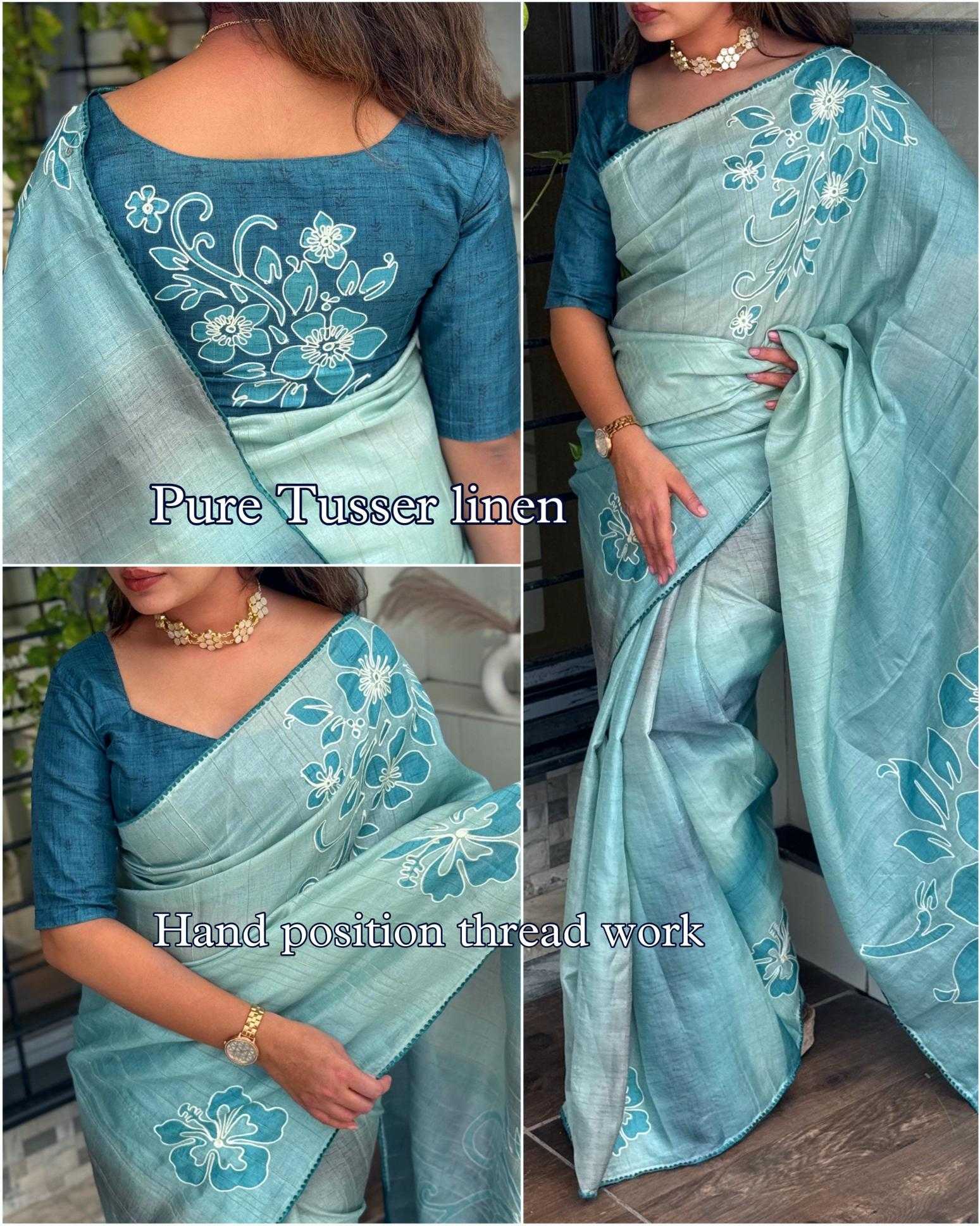 Ynf Cotton KESH500 Sandhya Sarees Wholesale Designer Sarees Cotton Linen Sarees Traditional Sarees Manufacturer