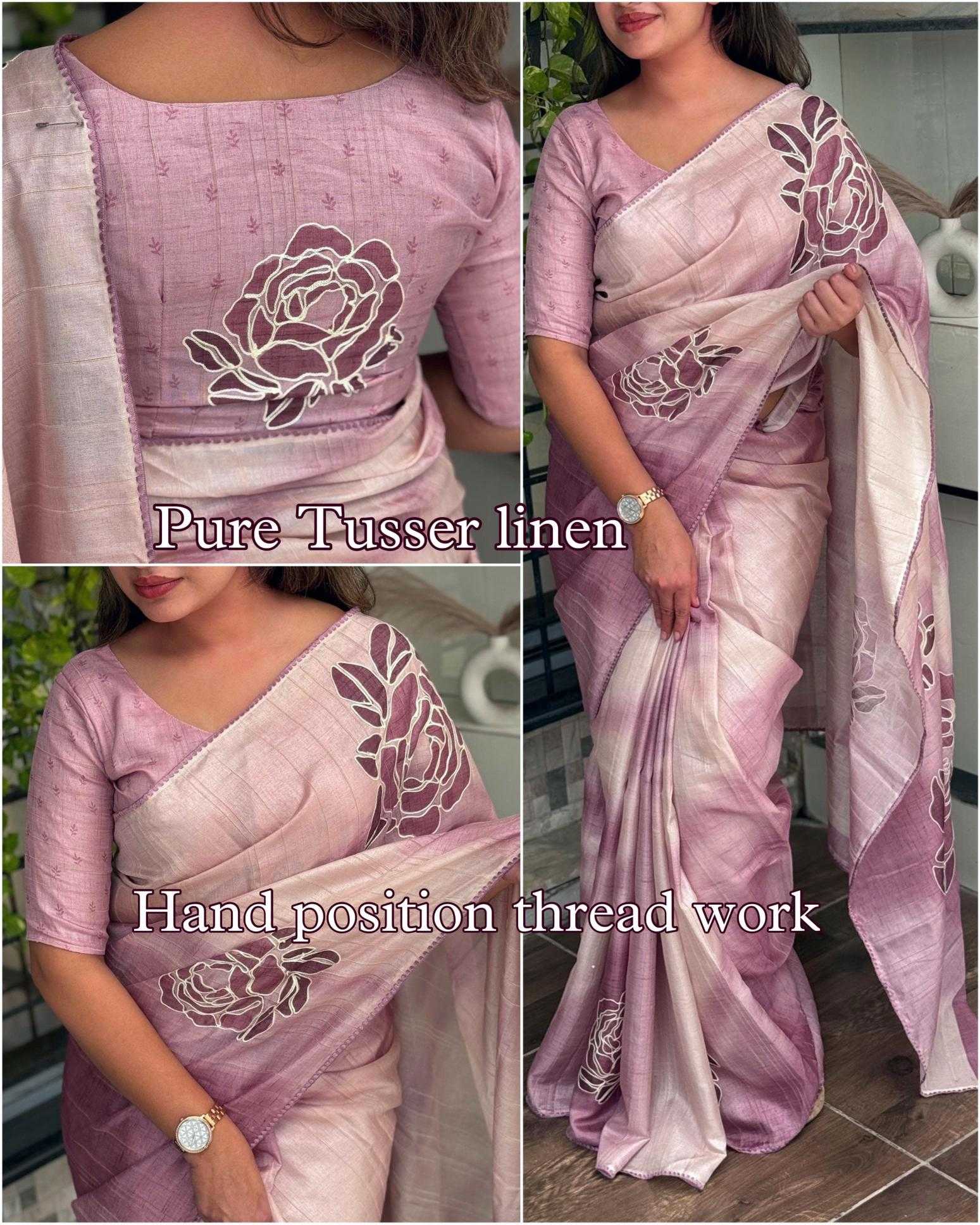 Ynf Cotton KESH500 Sandhya Sarees Wholesale Designer Sarees Cotton Linen Sarees Traditional Sarees Manufacturer