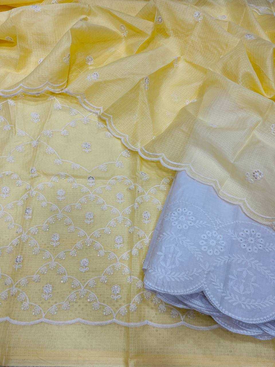 Ynf Cotton KESH513 462 Suits & Dresses Wholesale Embroidery Suits Cotton Suits Palazzo Suit Manufacturer