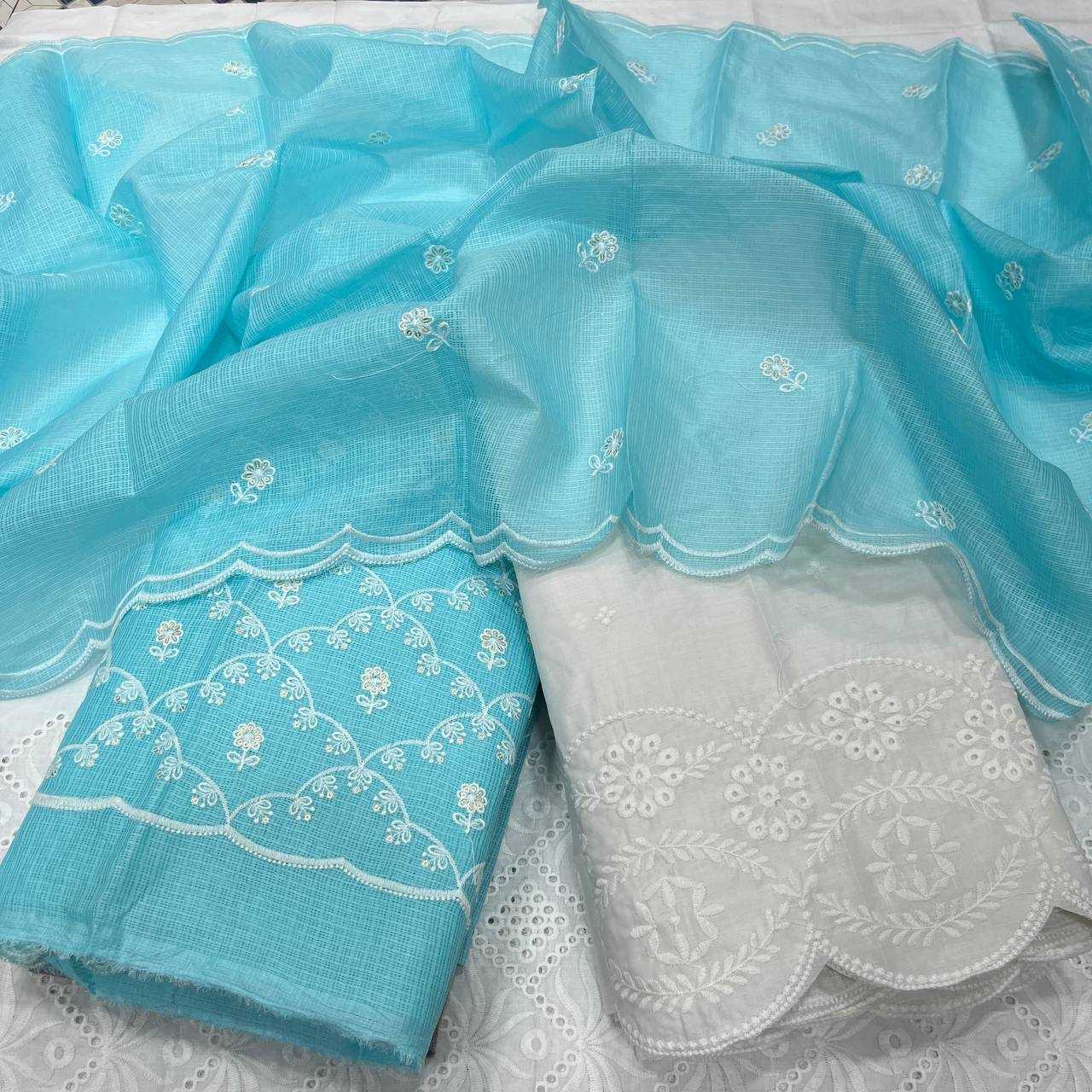 Ynf Cotton KESH513 462 Suits & Dresses Wholesale Embroidery Suits Cotton Suits Palazzo Suit Manufacturer