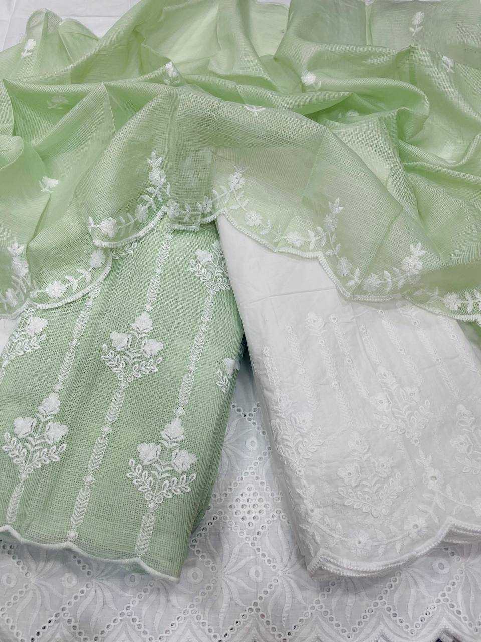 Ynf Cotton KESH513 463 Suits & Dresses Wholesale Embroidery Suits Cotton Suits Palazzo Suit Manufacturer