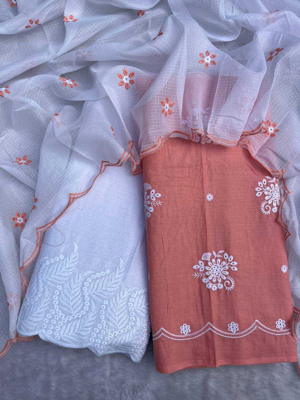 Ynf Cotton KESH513 483 Suits & Dresses Wedding Collections Festive Collections Wholesale Embroidery Suits Cotton Suits Palazzo Suit Manufacturer