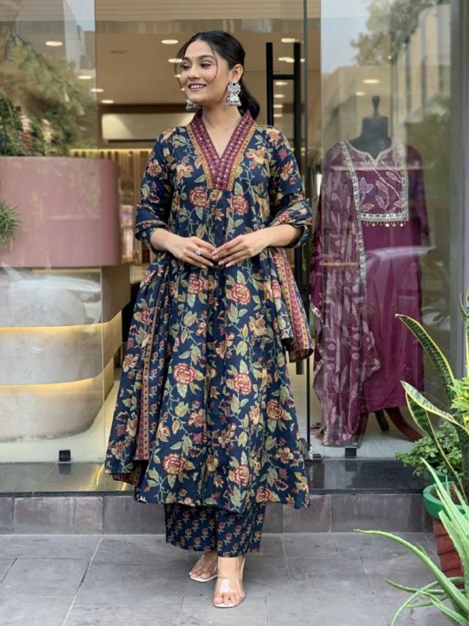 Ynf Cotton KESH519 2954 Suits & Dresses Wedding Collections Festive Collections Wholesale Printed Suits Cotton Suits Embroidered Suits Manufacturer