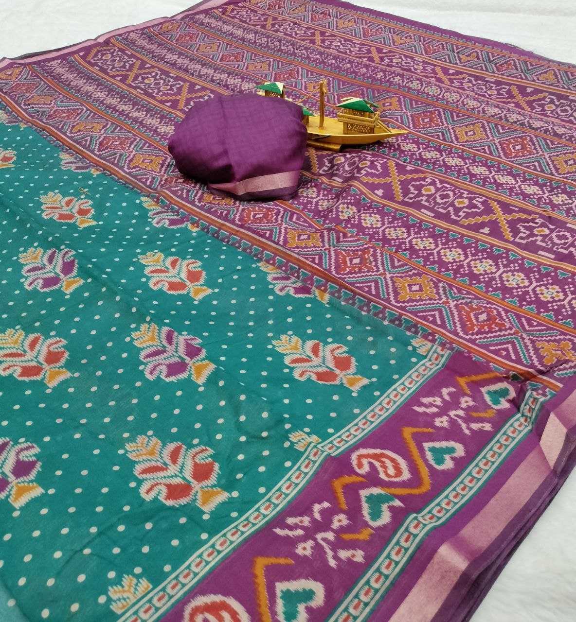 Ynf Cotton KESH525 JAIPURI IKKAT COTTON Vol-1 Sarees Wholesale Ikkat Saree Cotton Sarees Manufacturer