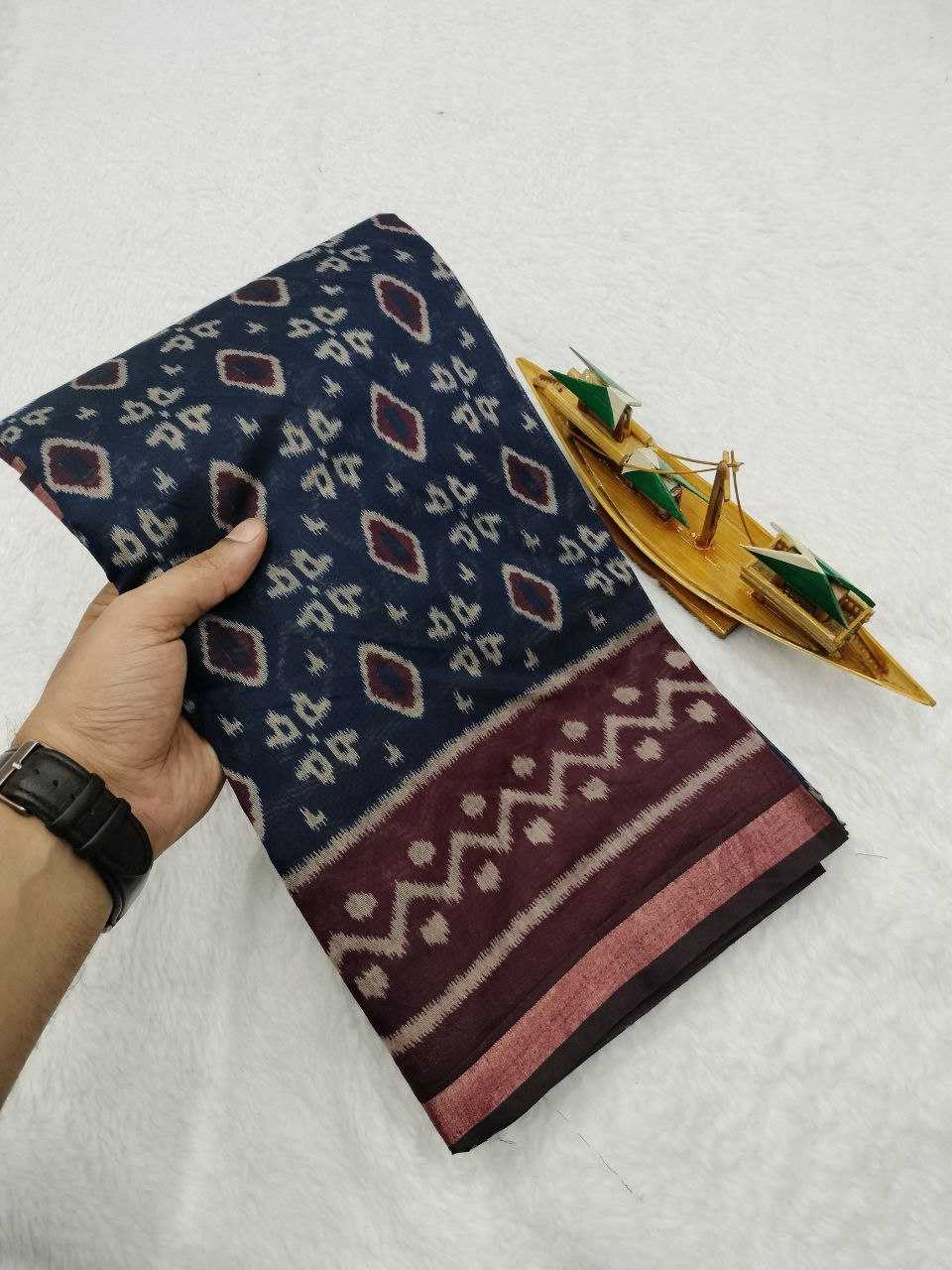 Ynf Cotton KESH525 JAIPURI IKKAT COTTON Vol-2 Sarees Wholesale Ikkat Saree Manufacturer