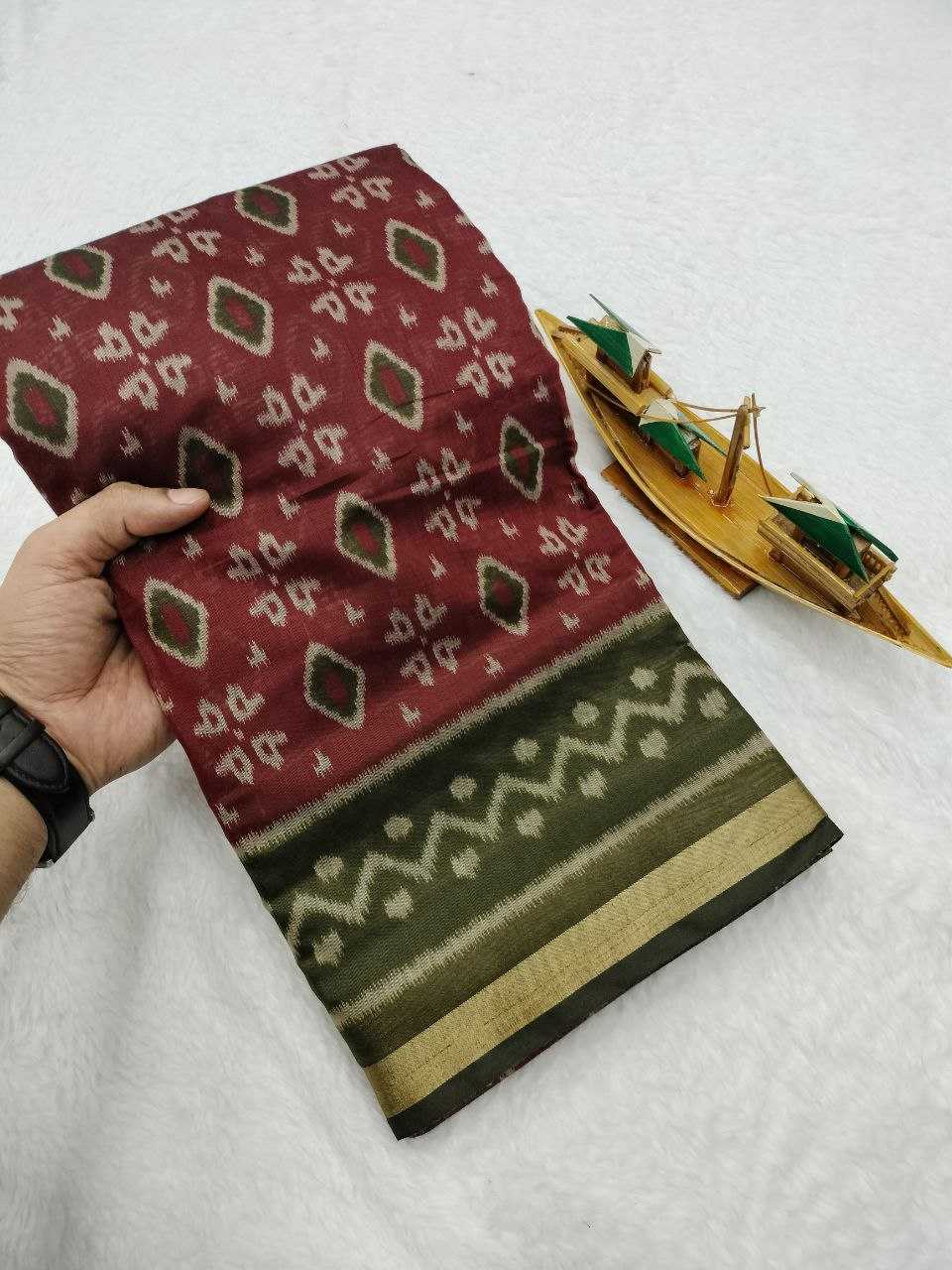 Ynf Cotton KESH525 JAIPURI IKKAT COTTON Vol-2 Sarees Wholesale Ikkat Saree Manufacturer