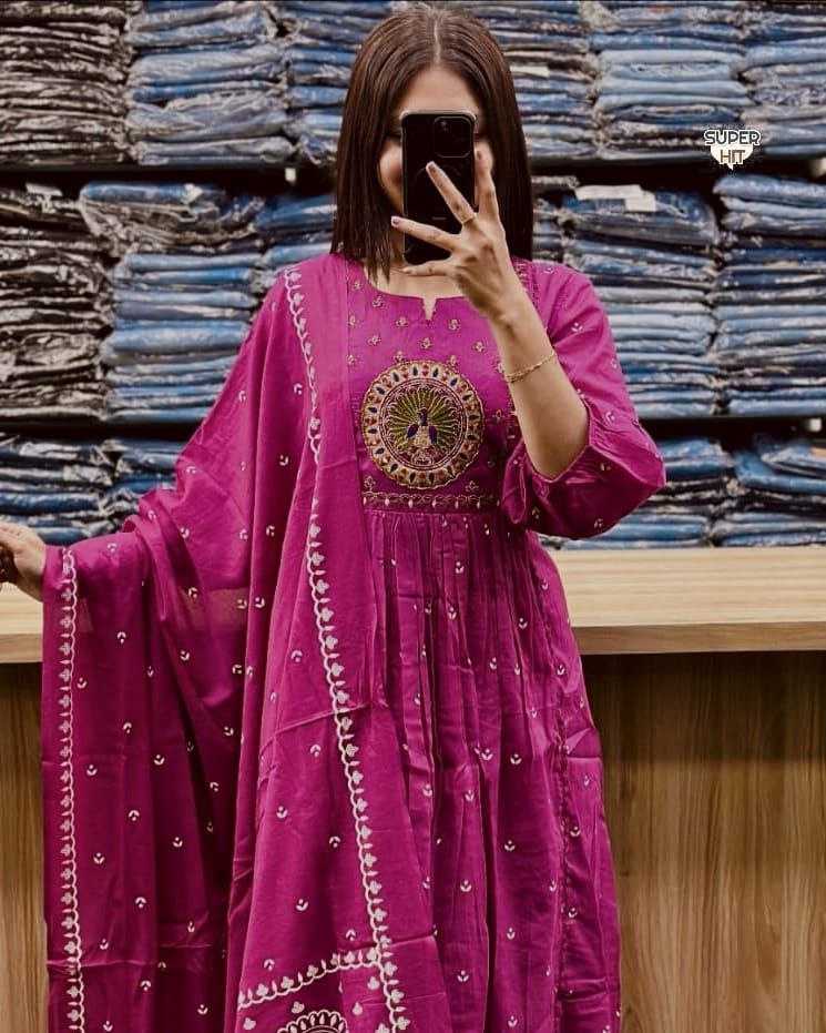 Ynf Cotton KESH536 1301 Kurti Wholesale Festive Kurtis Anarkali Kurtis Embroidered Kurtis Manufacturer
