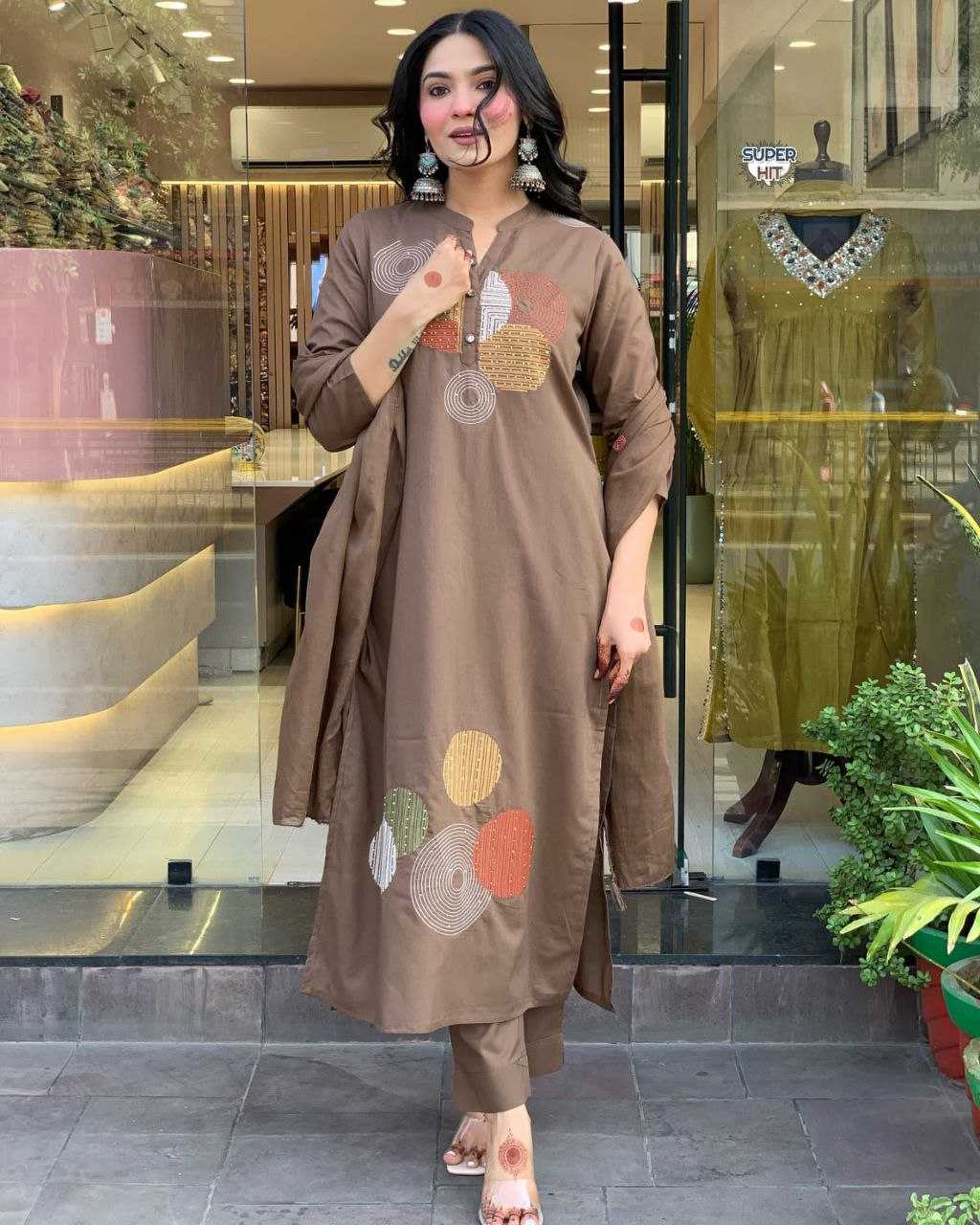 Ynf Cotton KESH536 1306 Kurti Wholesale Designer Kurtis Cotton Kurtis Embroidered Kurtis Manufacturer