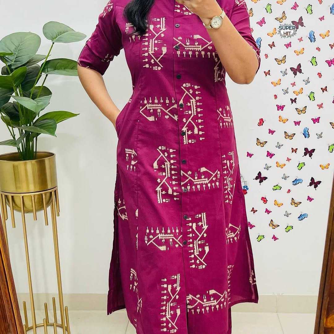 Ynf Cotton KESH536 Aline Kurti Wholesale Printed Kurtis Kurti With Palazzo Kurti With Pants Manufacturer
