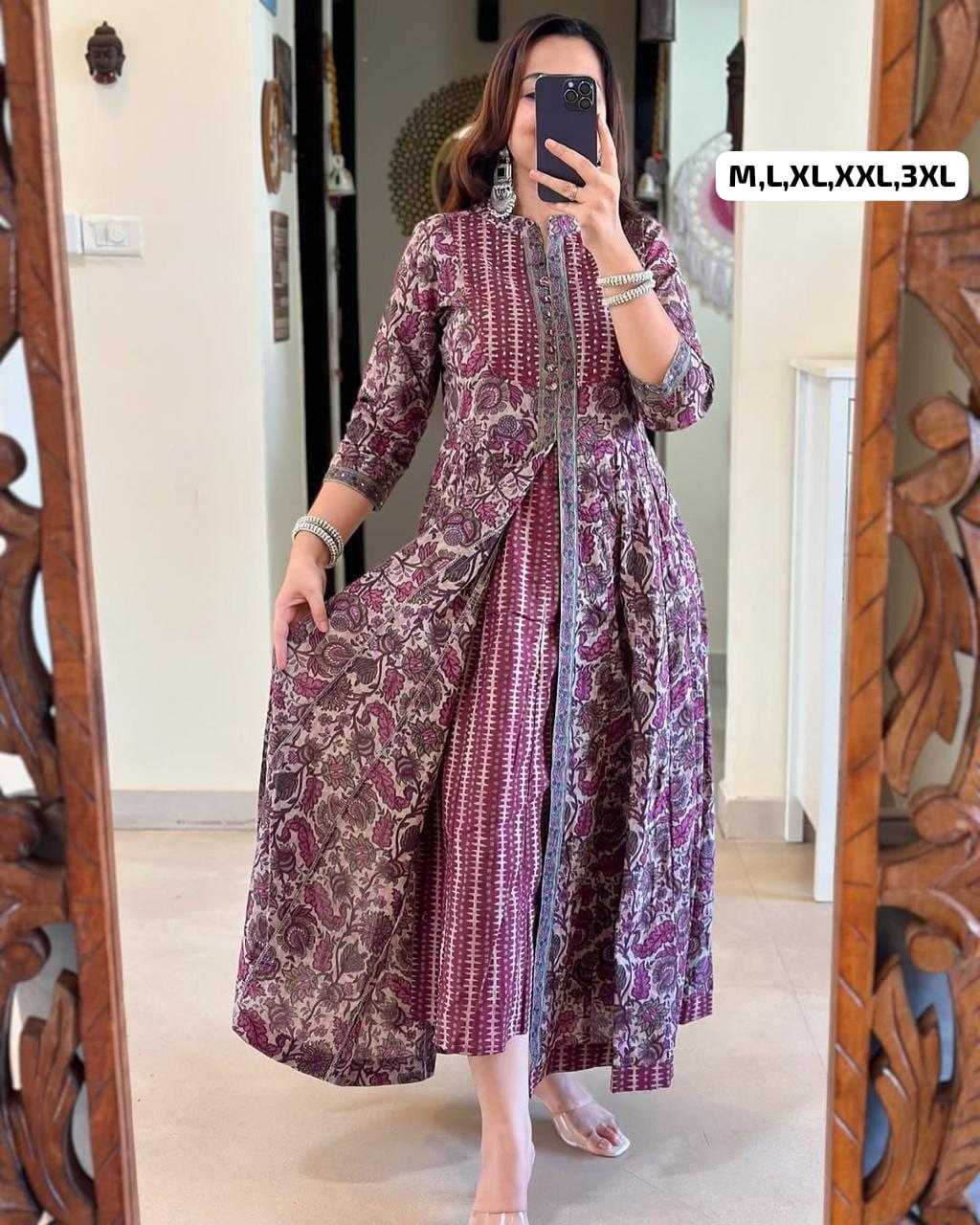 Ynf Cotton KESH536 Amazing Flair Kurti Wholesale Designer Kurtis Anarkali Kurtis Fancy Kurti Manufacturer