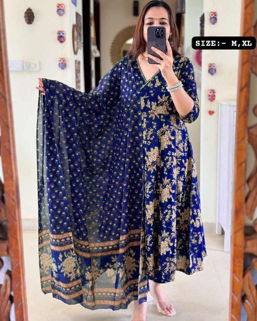 Ynf Cotton KESH536 JAMLI Suits & Dresses Wholesale Printed Suits Cotton Suits Anarkali Suits Manufacturer