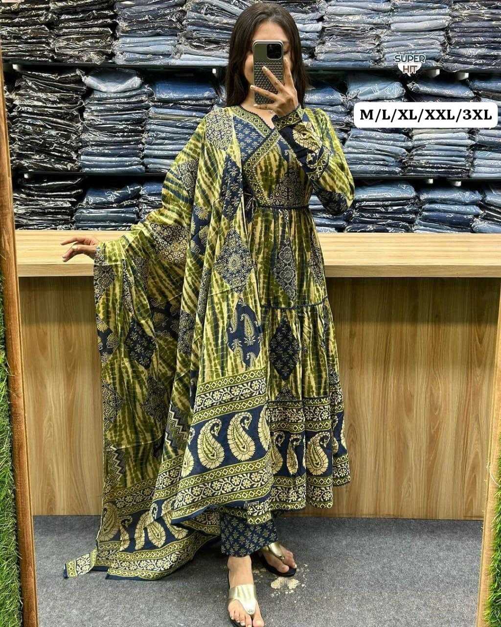 Ynf Cotton KESH536 LATEST Kurti Wholesale Festive Kurtis Anarkali Kurtis Fancy Kurti Manufacturer