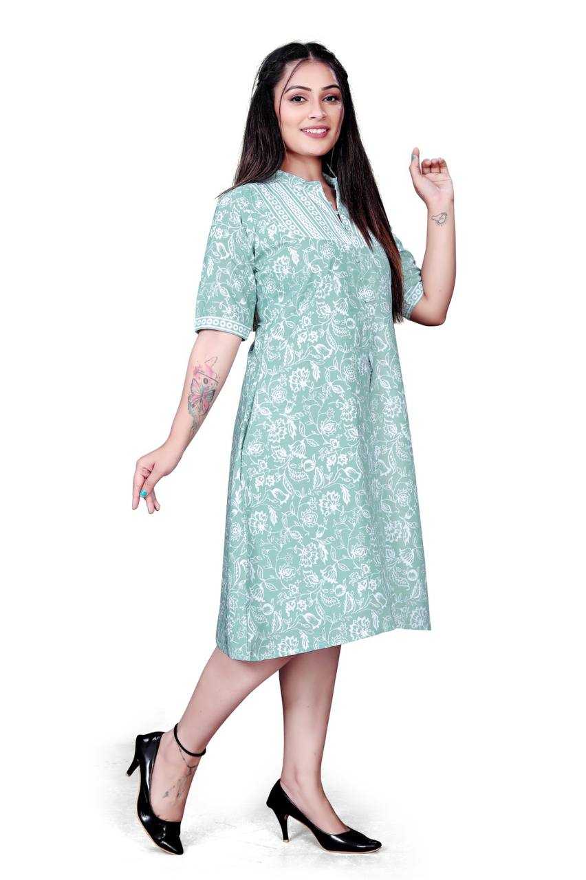 Ynf Cotton KESH544 210 Kurti Wholesale Casual Kurtis Short Kurtis Printed Kurtis Manufacturer