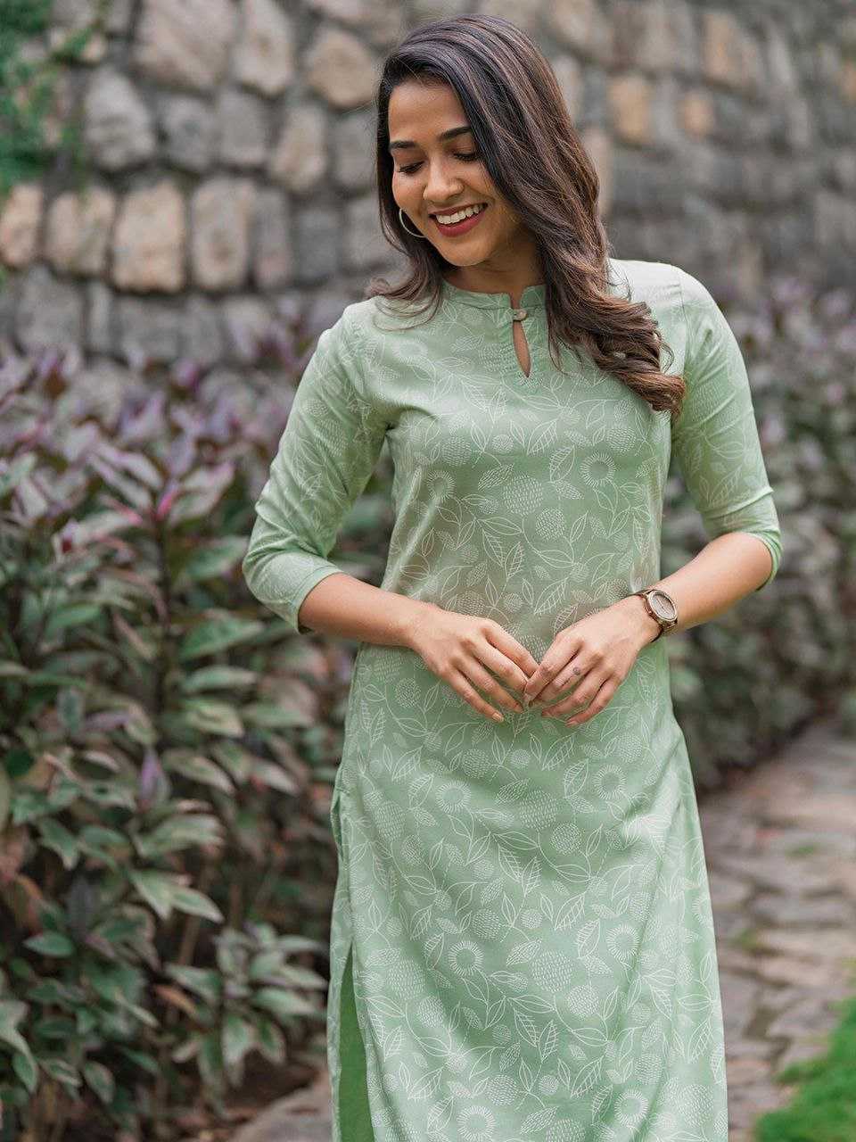 Ynf Cotton KESH552 61 Kurti Wholesale Casual Kurtis Workwear Kurtis Printed Kurtis Manufacturer