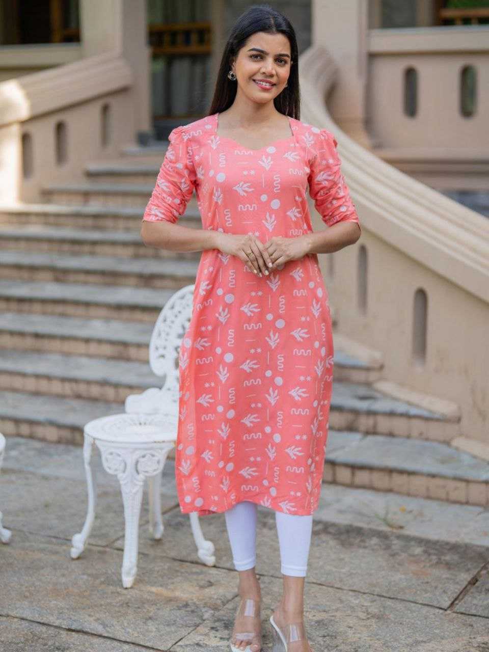 Ynf Cotton KESH552 61 Kurti Wholesale Casual Kurtis Workwear Kurtis Printed Kurtis Manufacturer