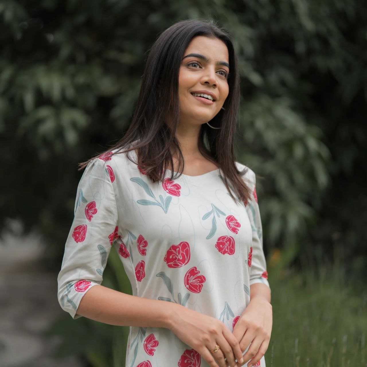Ynf Cotton KESH552 61 Kurti Wholesale Casual Kurtis Workwear Kurtis Printed Kurtis Manufacturer