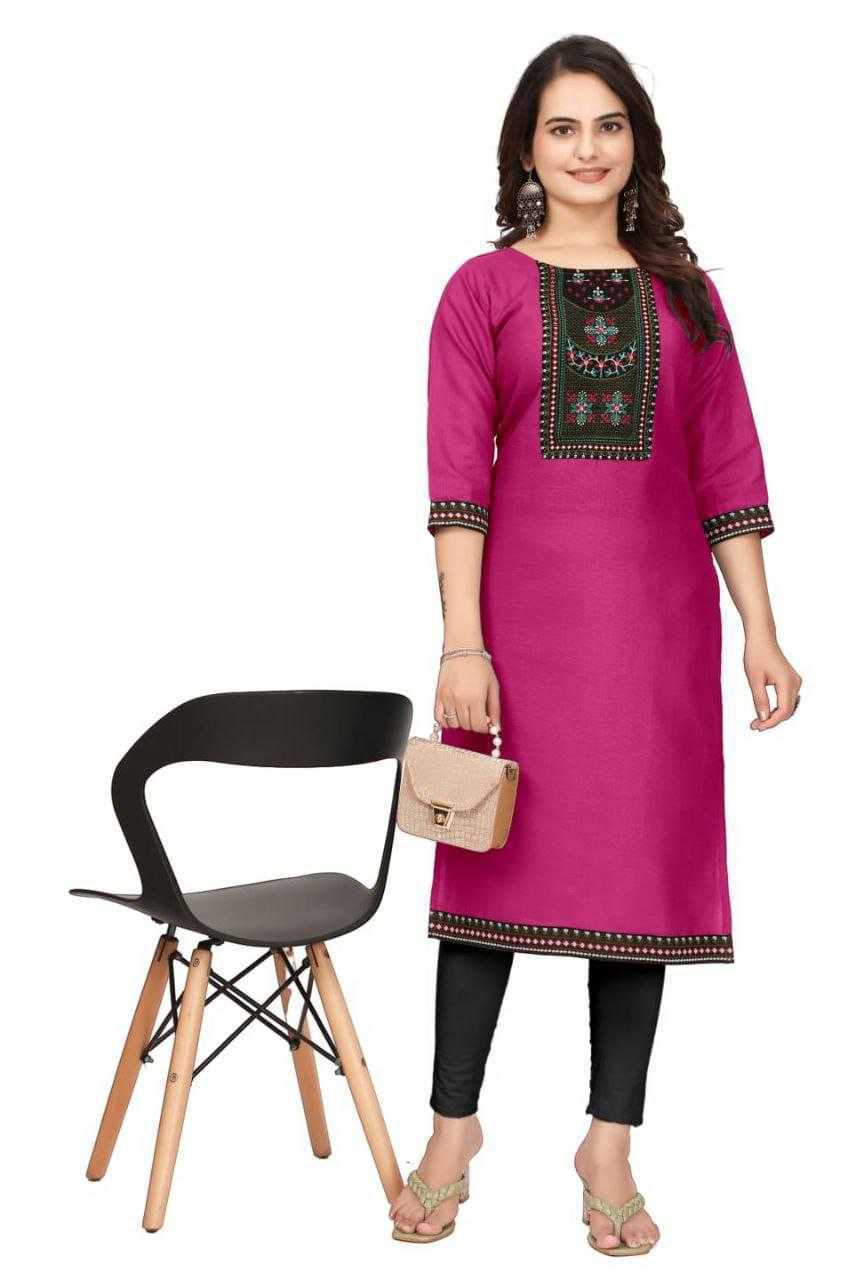 Ynf Cotton KESH552 Magic Kurti Plus Size Collections Wholesale Casual Kurtis Workwear Kurtis Short Kurtis Embroidered Kurtis Manufacturer