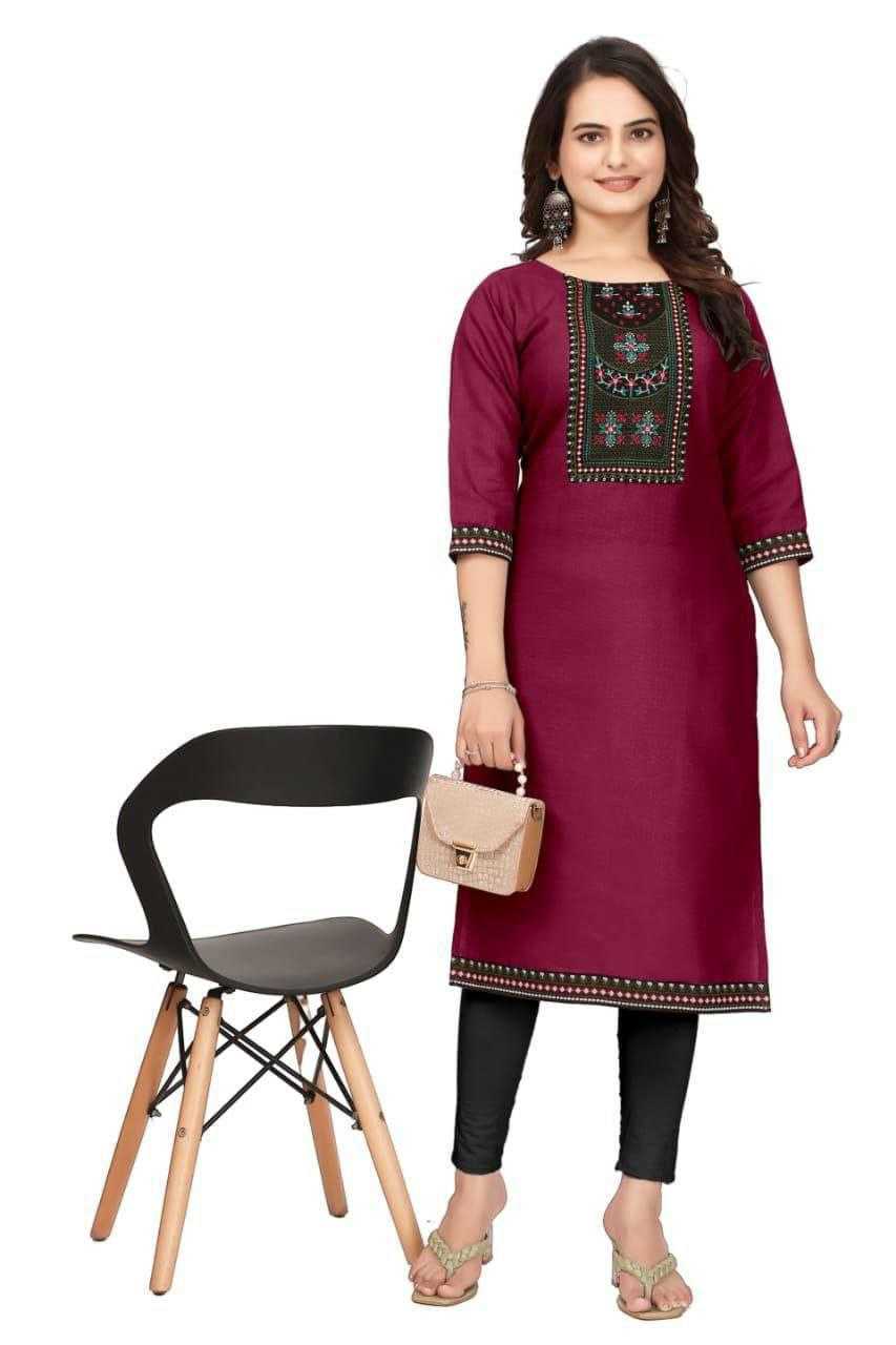 Ynf Cotton KESH552 Magic Kurti Plus Size Collections Wholesale Casual Kurtis Workwear Kurtis Short Kurtis Embroidered Kurtis Manufacturer