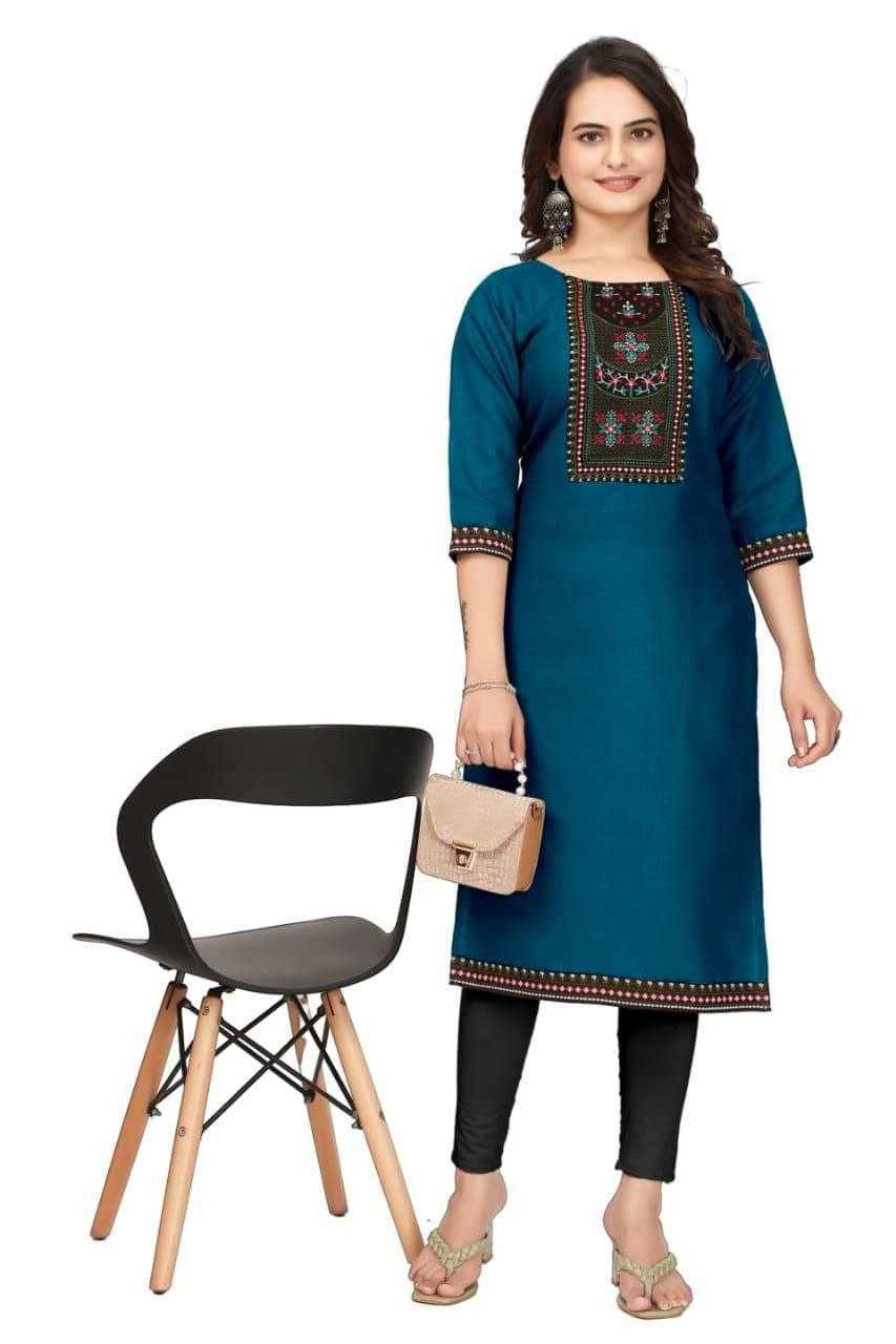 Ynf Cotton KESH552 Magic Kurti Plus Size Collections Wholesale Casual Kurtis Workwear Kurtis Short Kurtis Embroidered Kurtis Manufacturer