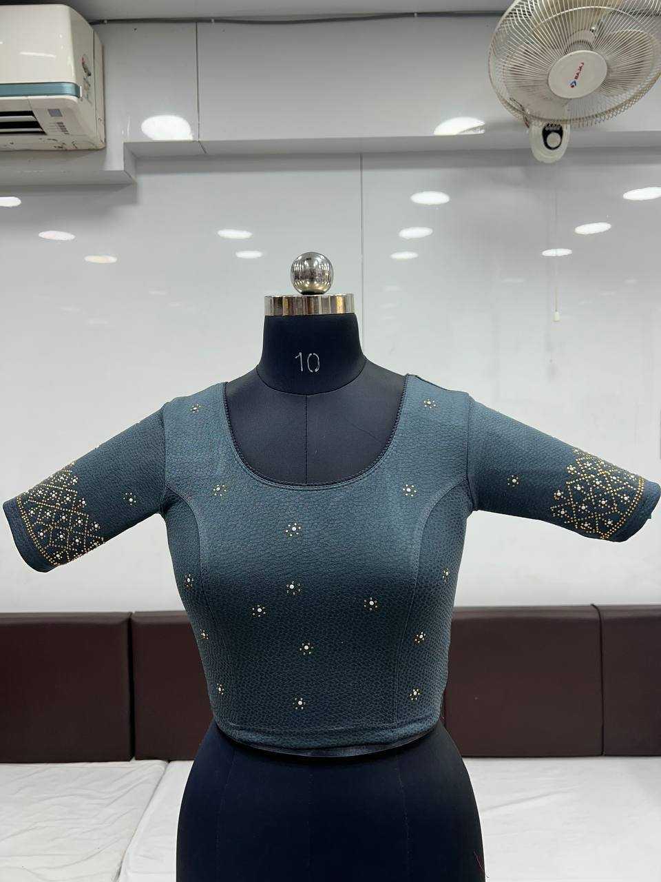 Ynf Cotton Lycra KESH535 ADITI Readymade Blouses Wholesale Designer Blouse Embroidered Blouses Cotton Blouse Manufacturer