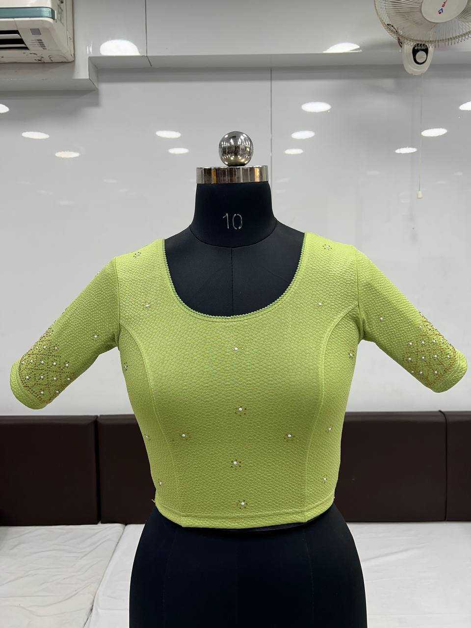 Ynf Cotton Lycra KESH535 ADITI Readymade Blouses Wholesale Designer Blouse Embroidered Blouses Cotton Blouse Manufacturer