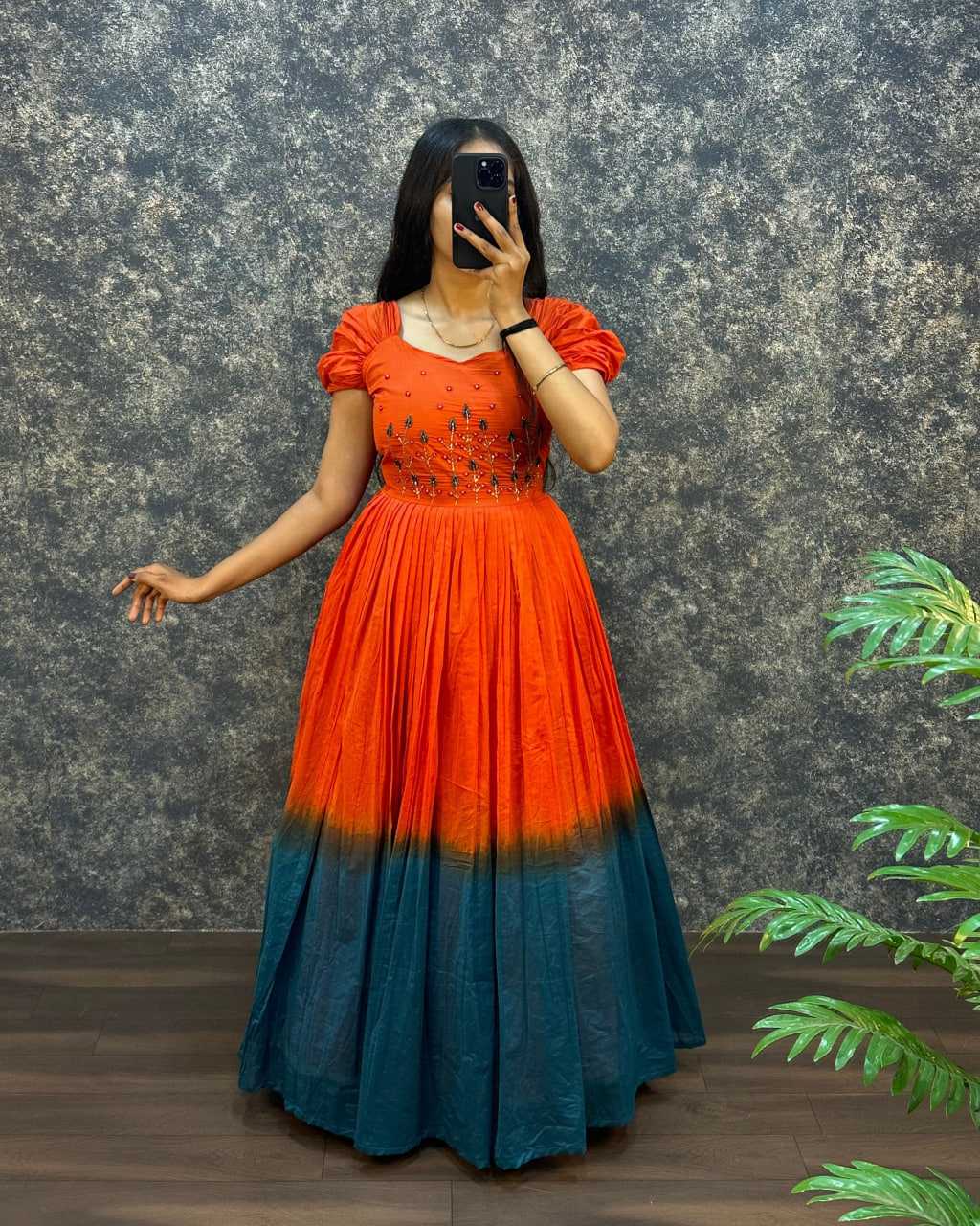 Ynf Cotton RIN102 112 Gowns Wholesale Fancy Gowns Long Gowns Work Gowns Manufacturer
