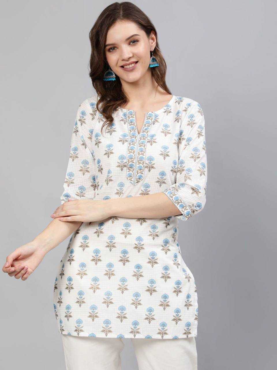 Ynf Cotton RIN125 Blush 2.0 Western Wears Wholesale Tops Manufacturer