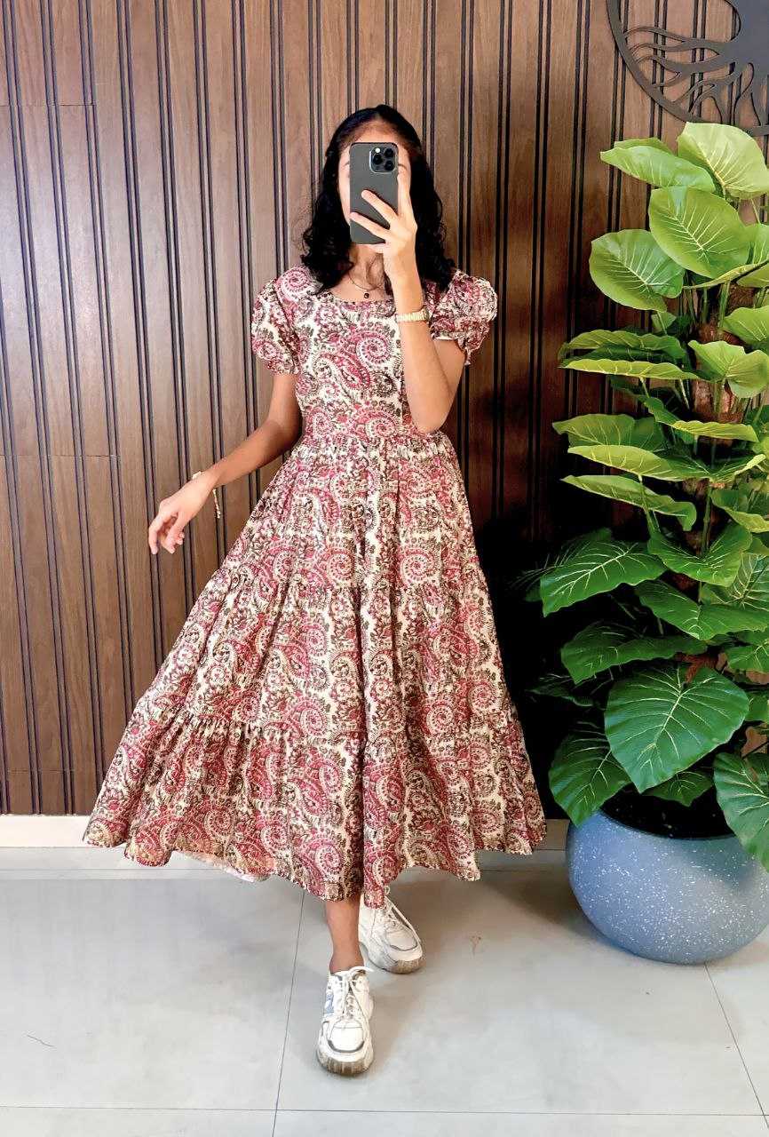 Ynf Cotton RIN161 FALCON Suits & Dresses Wholesale Dresses Casual Dresses Printed Dresses Manufacturer