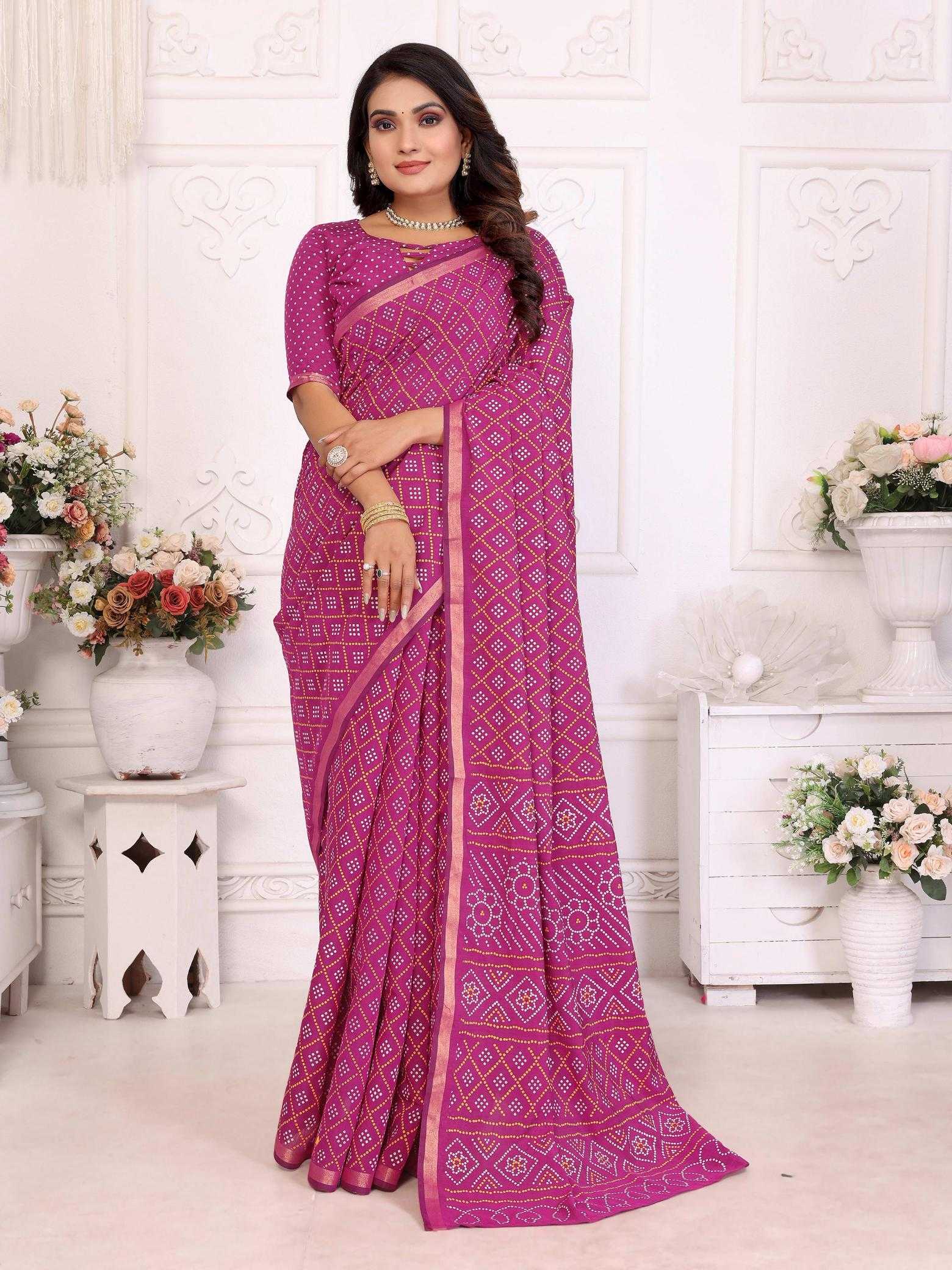 Ynf Cotton RIN183 AMBA Sarees Wholesale Zari Border Sarees Cotton Sarees Lightweight Sarees Manufacturer