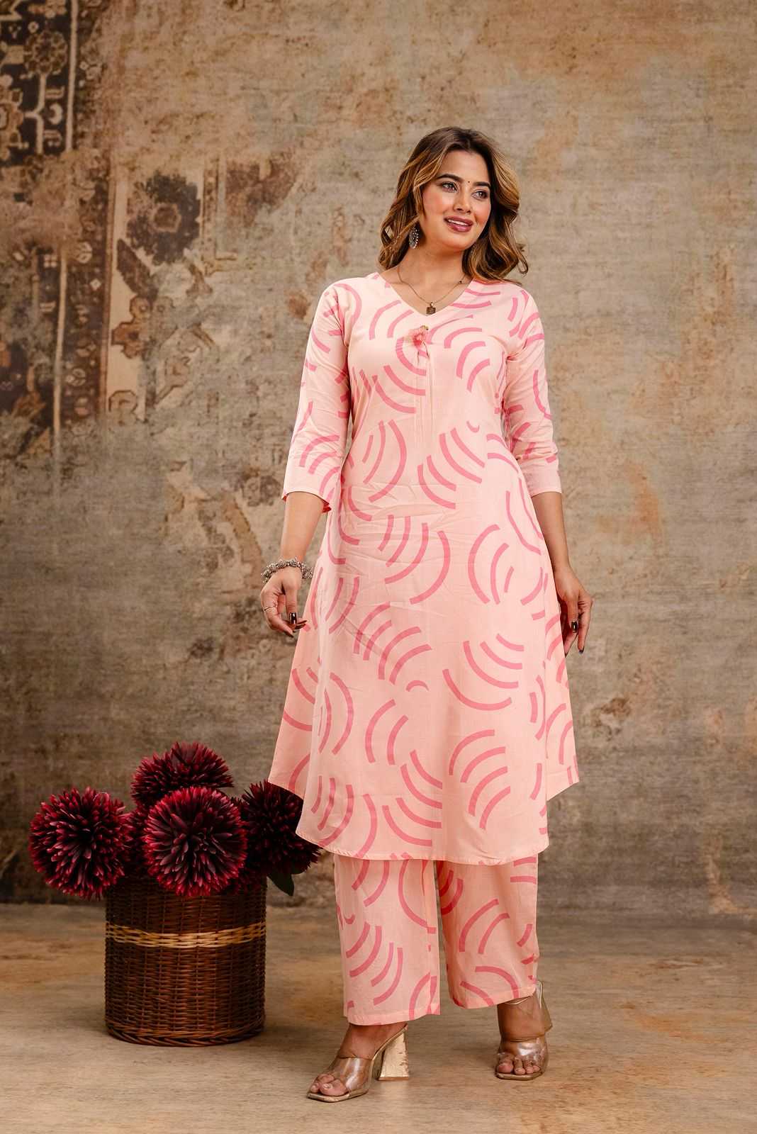Ynf Cotton RIN190 2-Piece Setwise Collections Wholesale Kurtis Catalogs Manufacturer