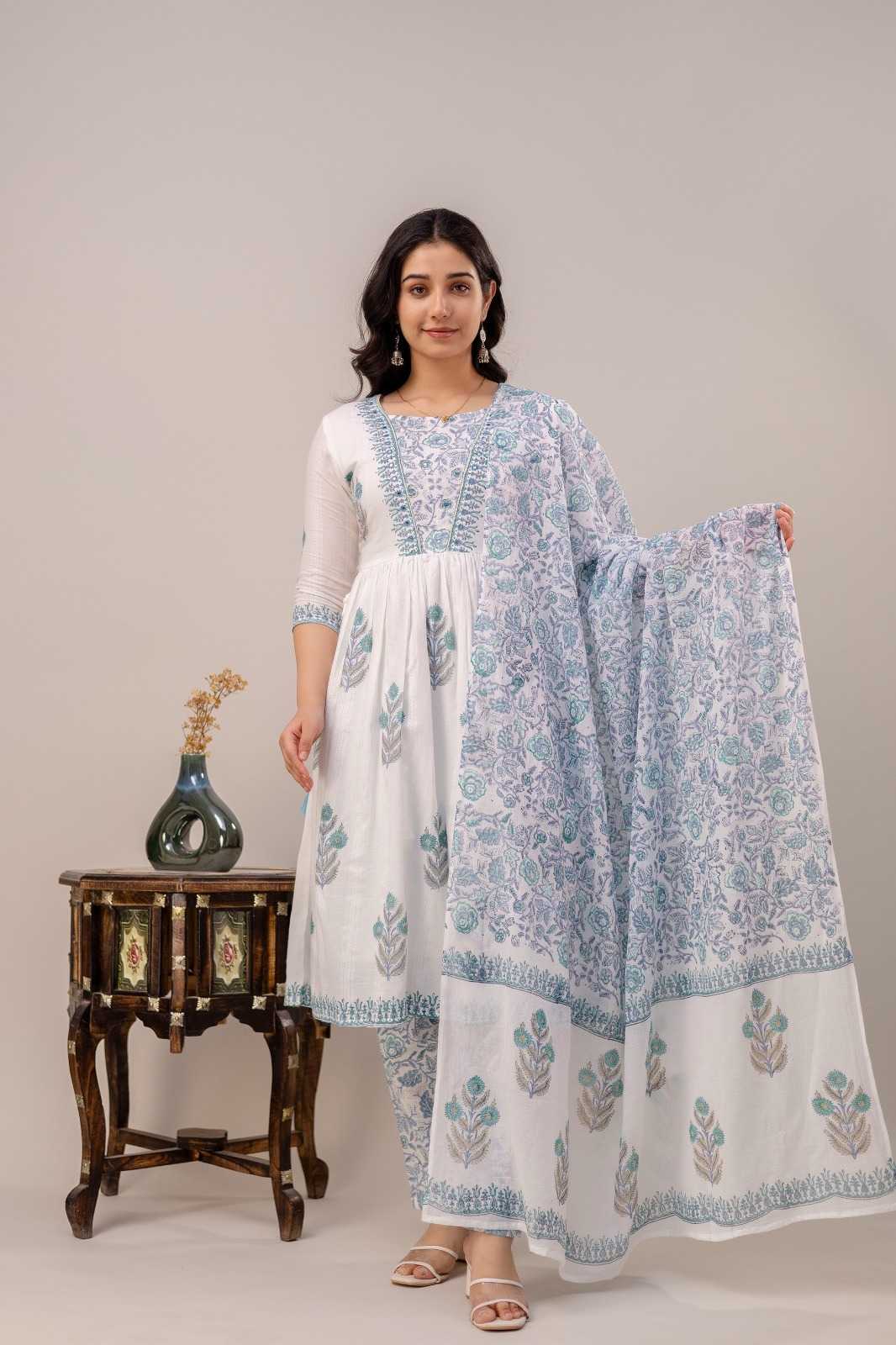 Ynf Cotton RIN190 357 Setwise Collections Wholesale Kurtis Catalogs Manufacturer