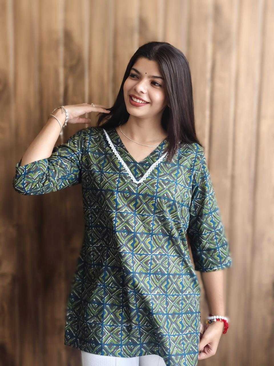 Ynf Cotton RIN190 BD Setwise Collections Wholesale Kurtis Catalogs Manufacturer