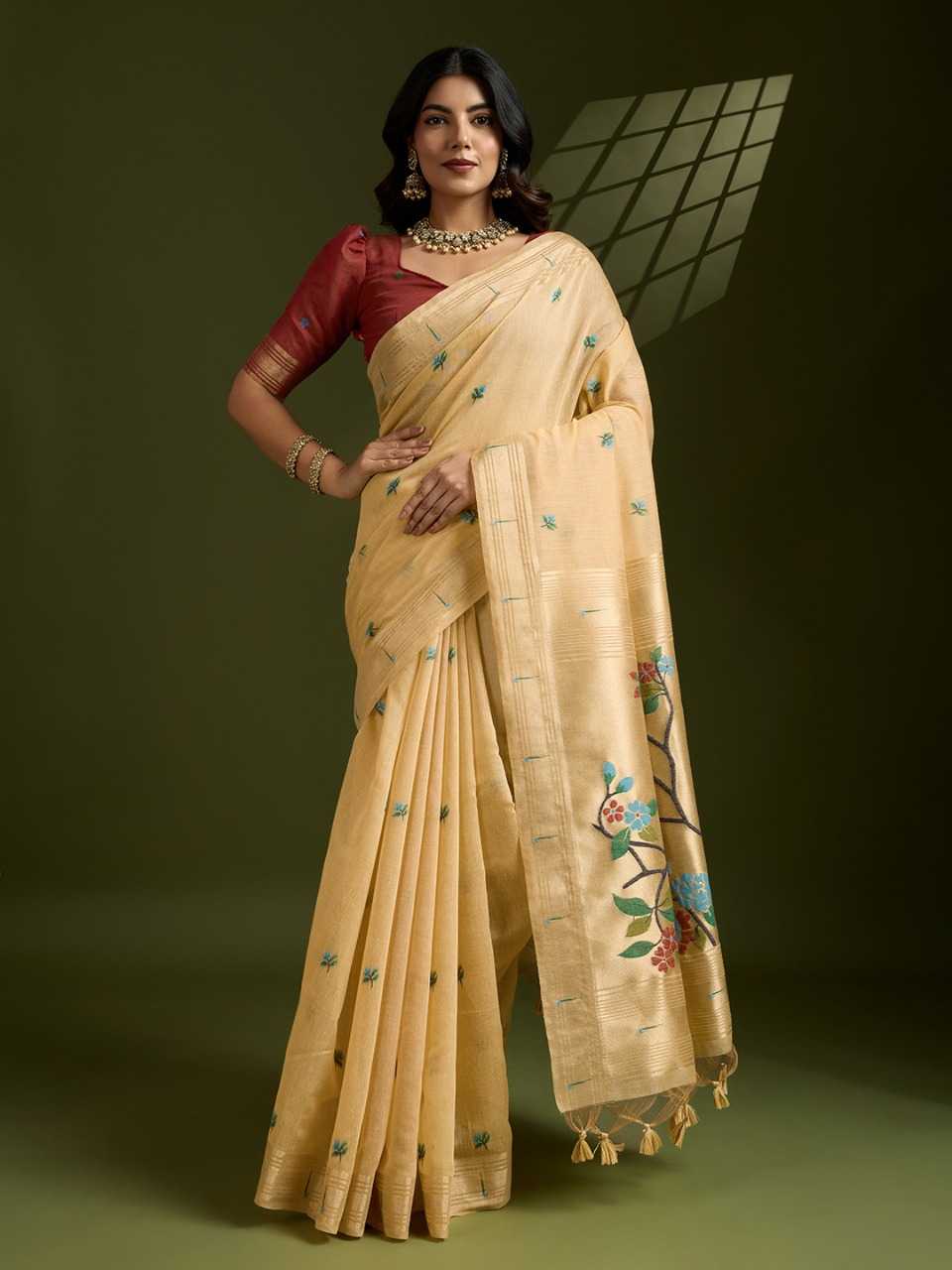Ynf Cotton RIN197 3080 Sarees Wholesale Designer Sarees Fancy Sarees Bridal Sarees Manufacturer