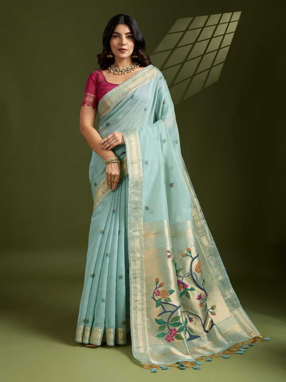 Ynf Cotton RIN197 3080 Sarees Wholesale Designer Sarees Fancy Sarees Bridal Sarees Manufacturer