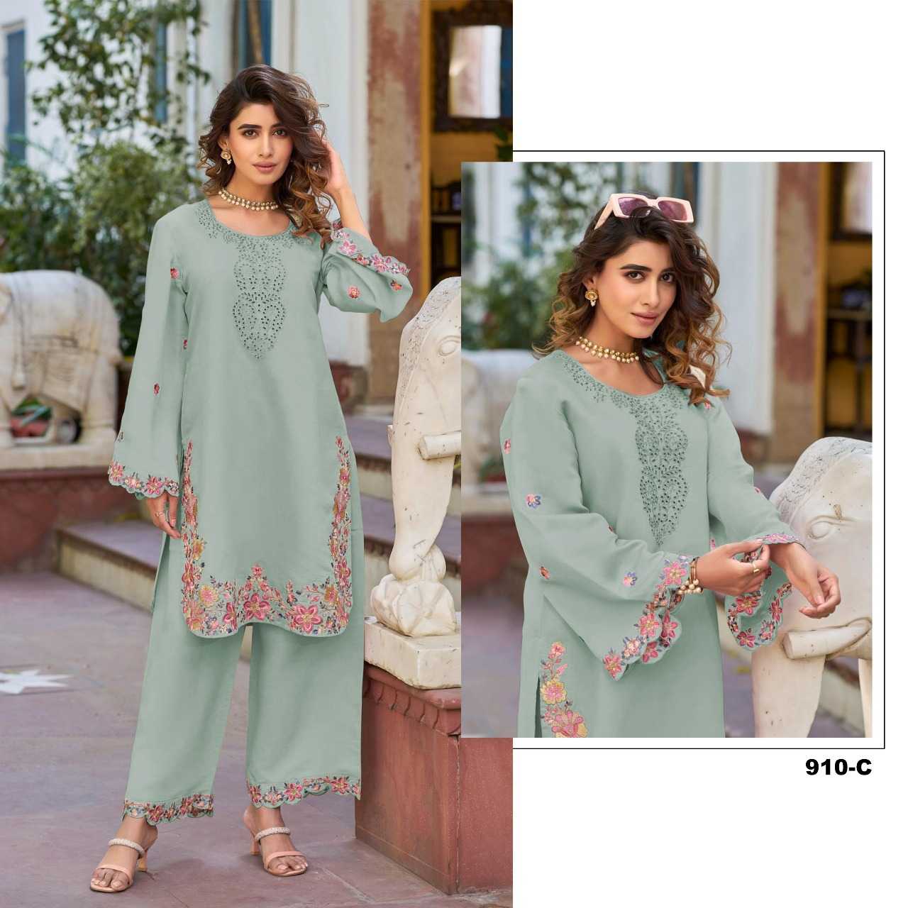 Ynf Cotton RIN197 4875 Western Wears Wholesale Co-ord Set Manufacturer