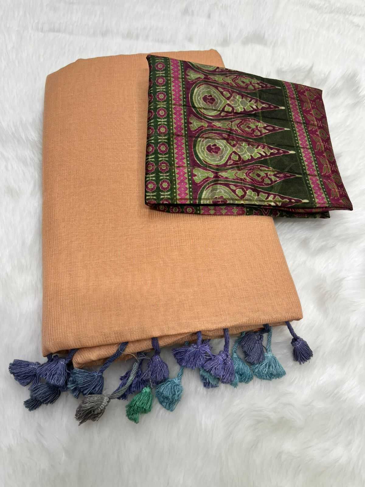 Ynf Cotton RIN203 COOL LINEN Sarees Wholesale Printed Sarees Cotton Linen Sarees Linen Sarees Manufacturer