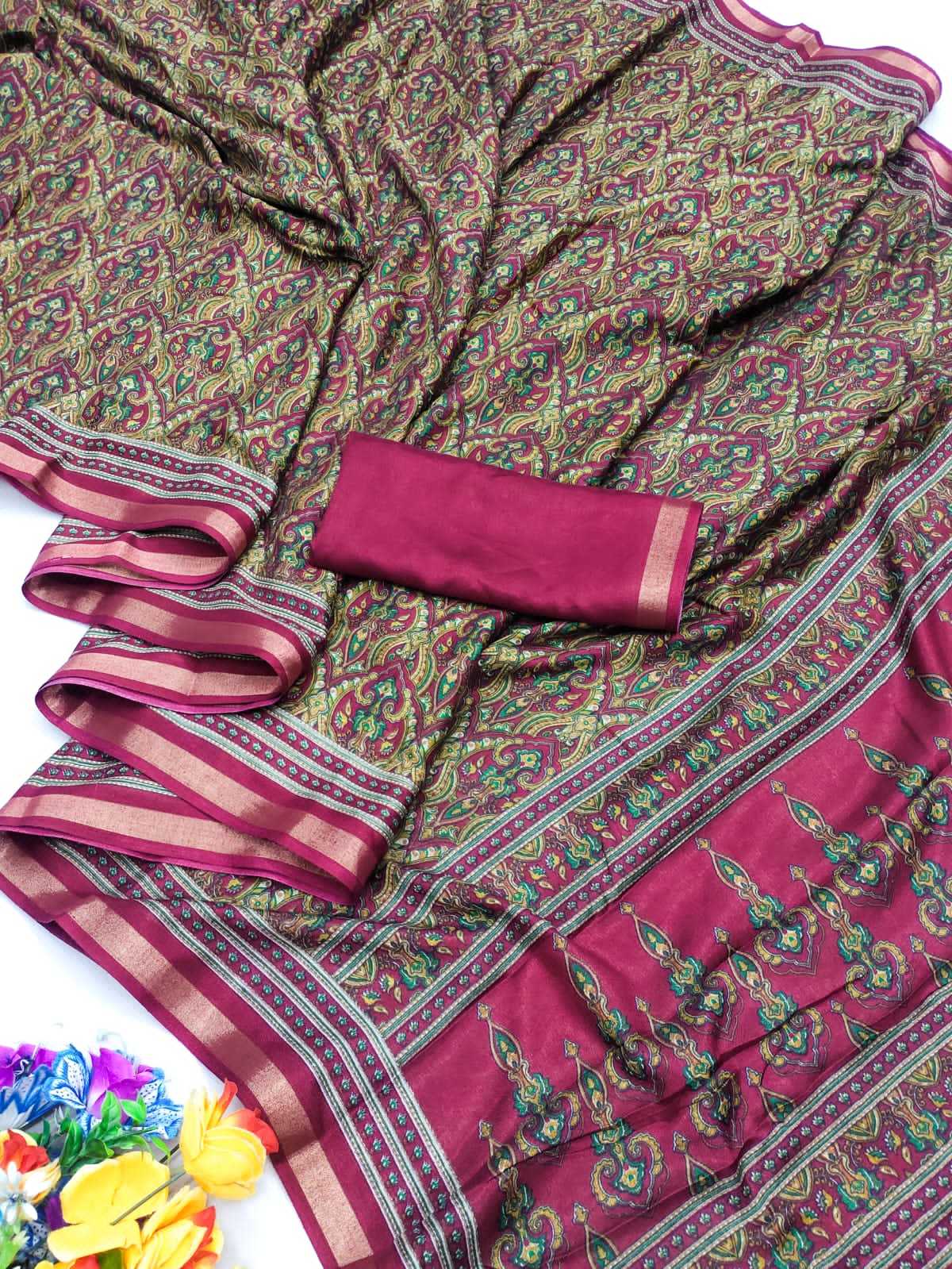 Ynf Cotton RIN203 must Sarees Wholesale Printed Sarees Ajrakh Sarees Cotton Sarees Manufacturer