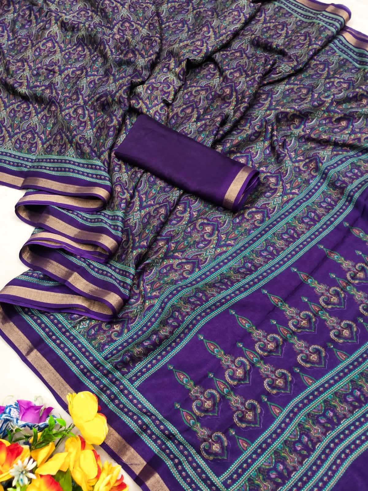 Ynf Cotton RIN203 must Sarees Wholesale Printed Sarees Ajrakh Sarees Cotton Sarees Manufacturer